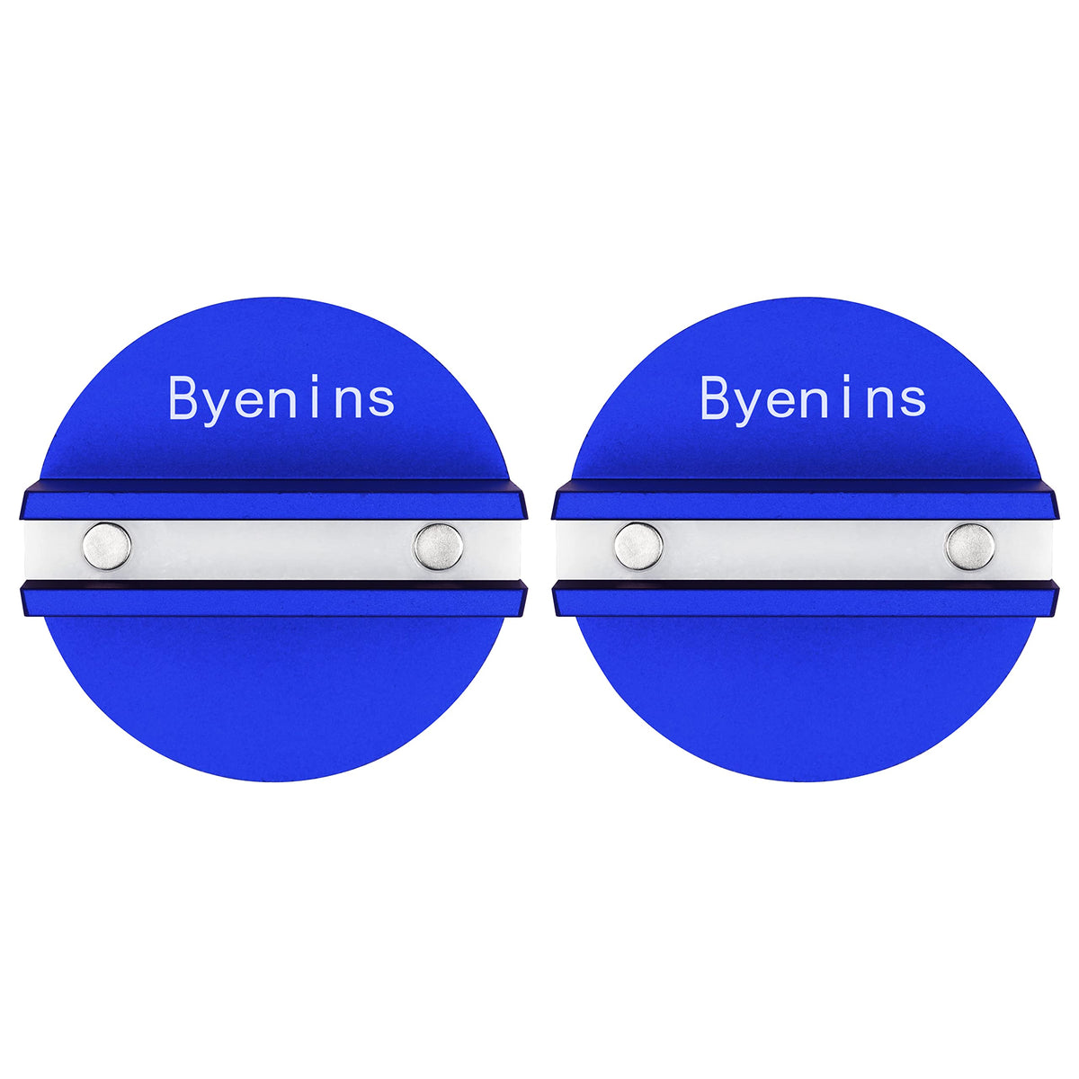 Byenins Large Slotted Universal Magnetic Jack Pad Weld Frame Rail Adapter (2 Pcs)