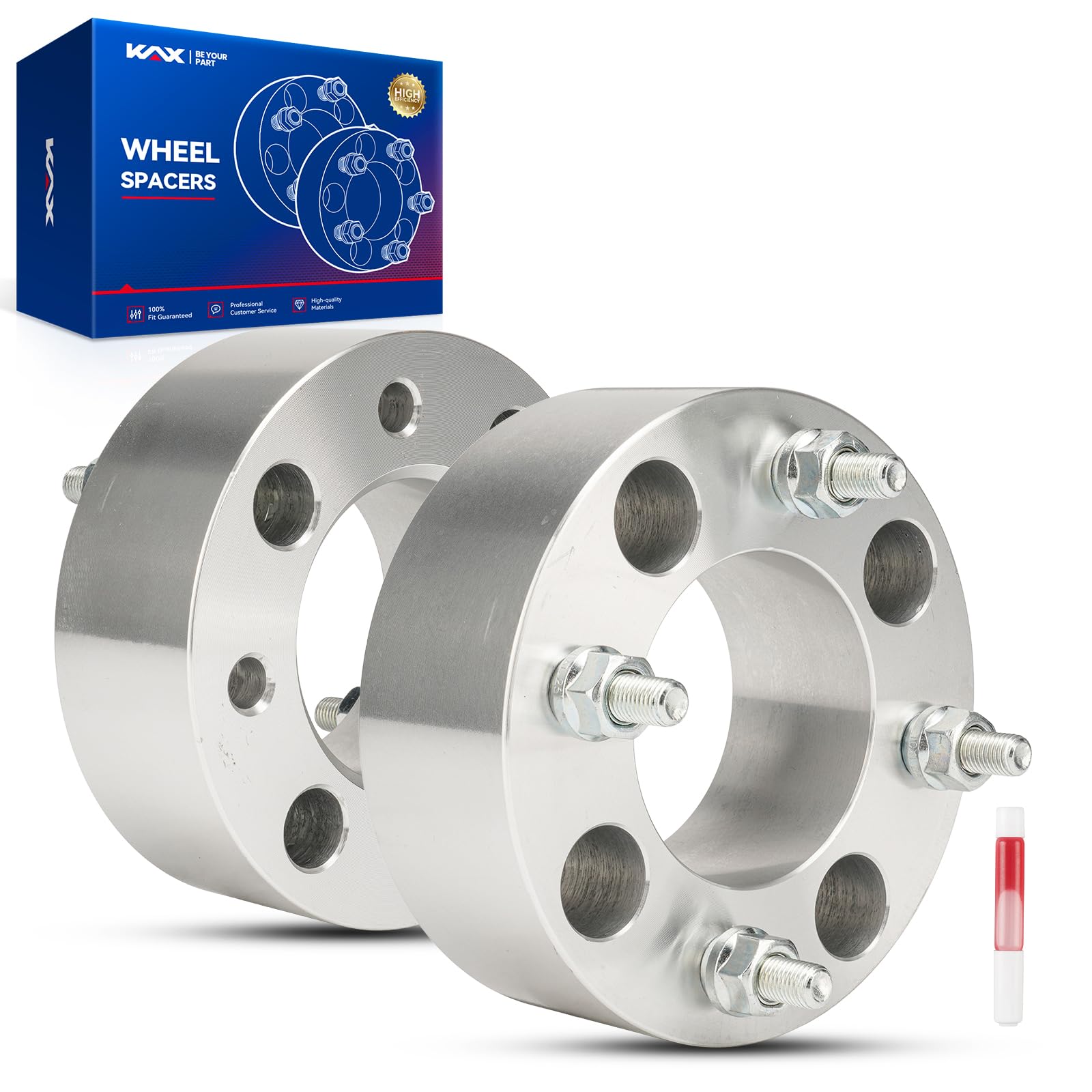 Kax 4X110 Atv Wheel Spacers,2 Inch 4 Lug Centric Atv Wheel Spacers Fit For Lt-A700X Kingquad 4X4, Lt-A450X Kingquad Axi 4X4,Yfm4