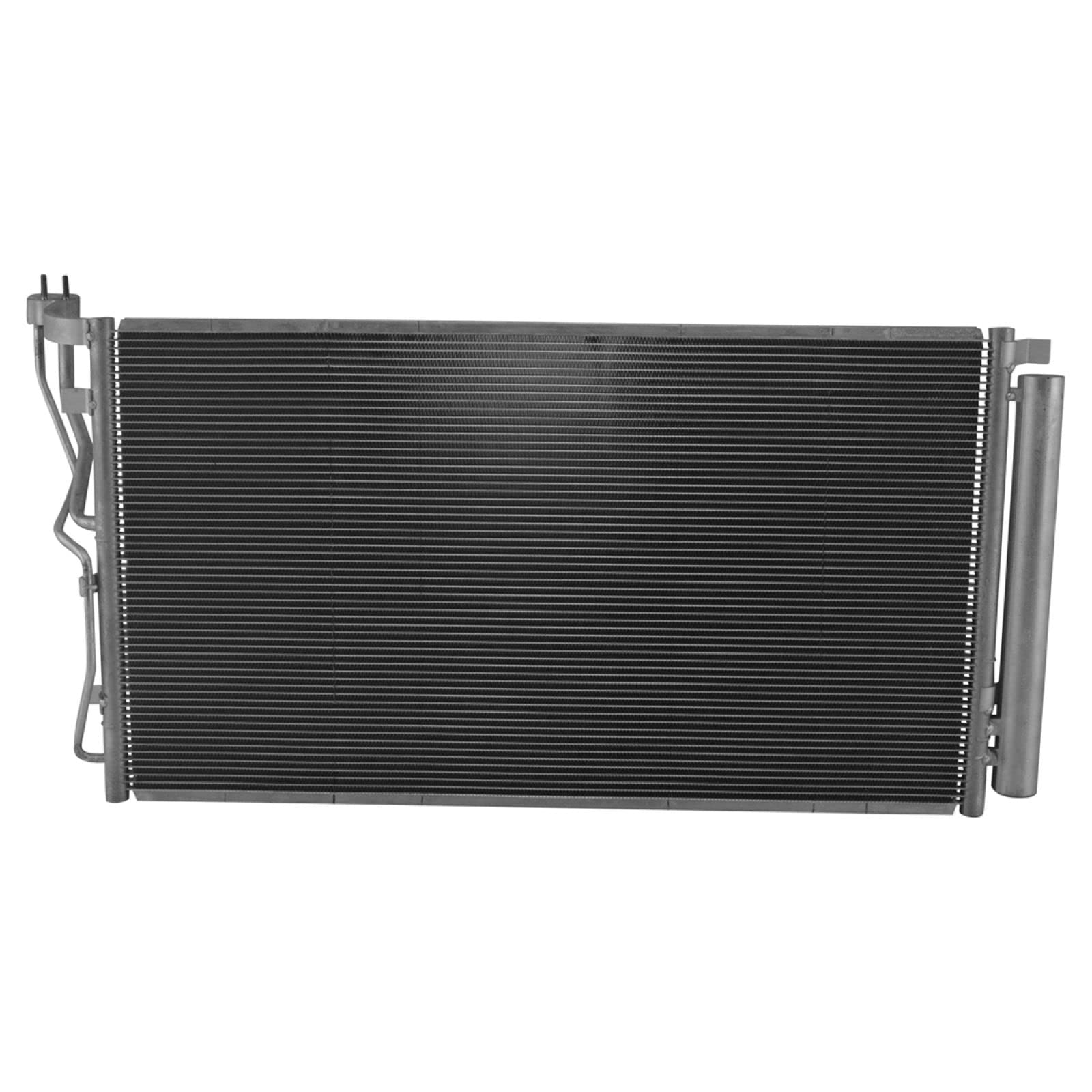 TRQ Air Conditioning A/C Condenser Receiver Drier Compatible with 2012-2014 Hyundai Azera 2011-2013 Sonata 2011-2015 Kia Optima