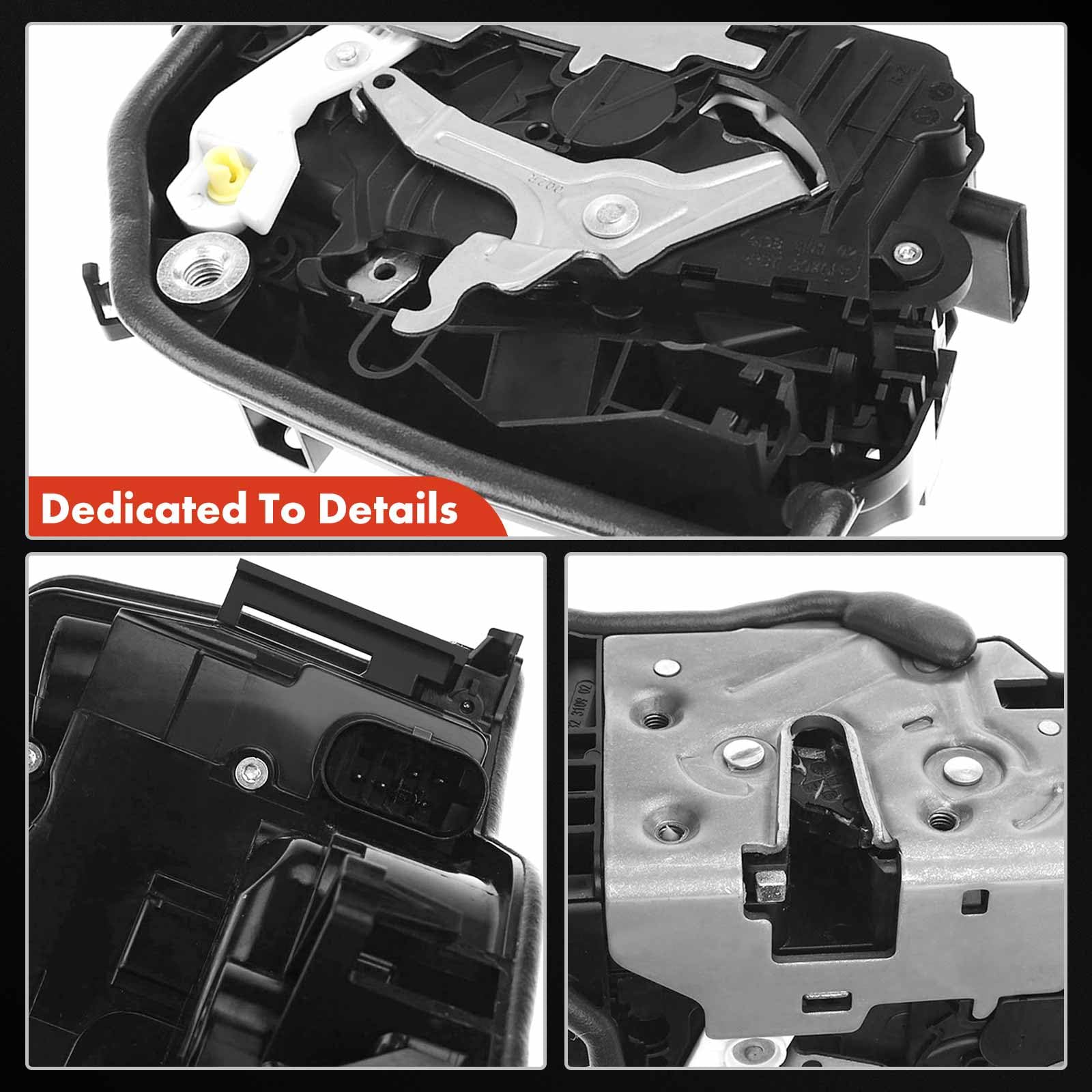 A-Premium Door Latch Lock Actuator Compatible with BMW Vehicles - 740i 750i 750i xDrive 2016-2018, 740e 740i xDrive X5 2014-2017, X6 2015-2018 - Front Left Driver, Replace# 51217281945