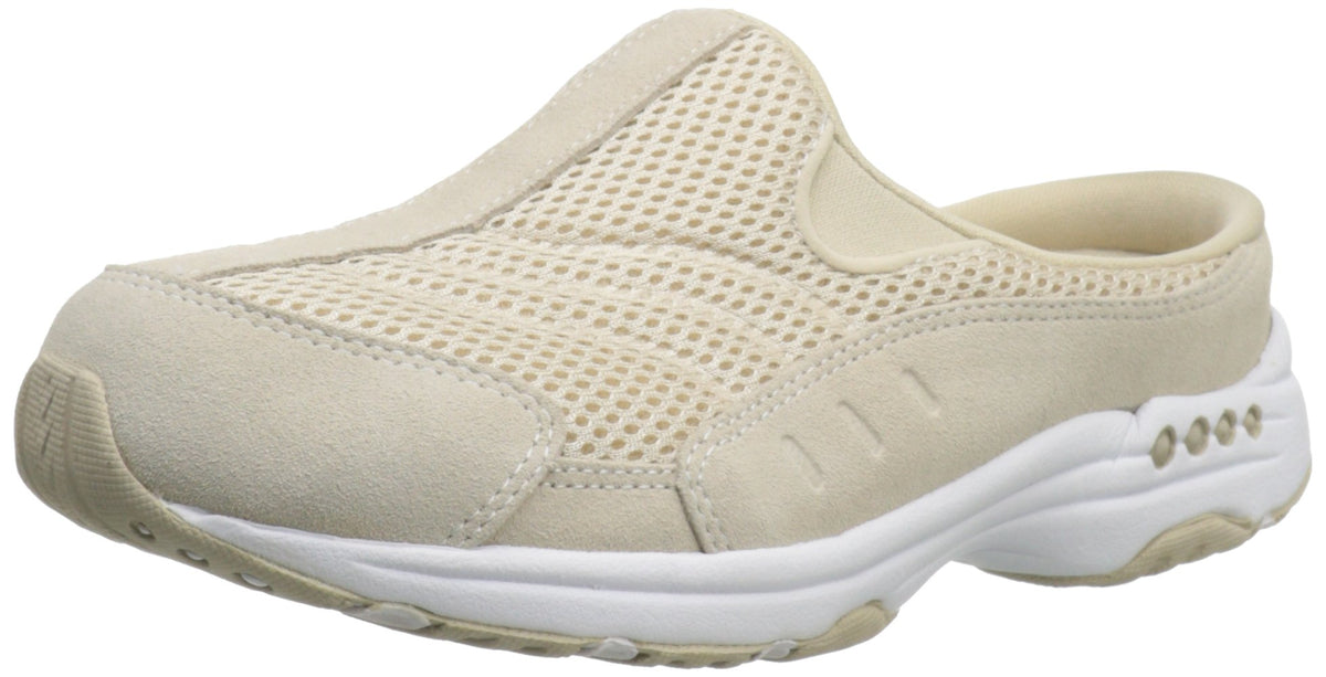 Easy Spirit Womens Traveltime Mule, Natural 280, 75 Narrow Us