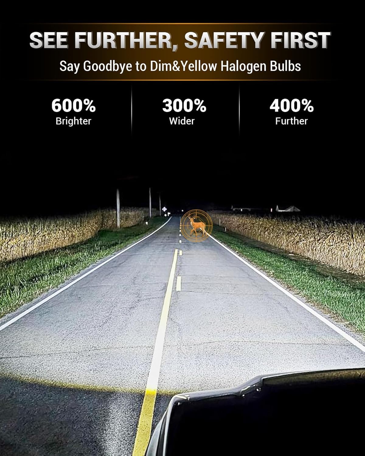 Z-Offroad Led Headlights Assembly Dot Approved With Drl Turn Signal Hi/Low Sealed Beam Compatible With 03-06 Chevy Silverado Ava