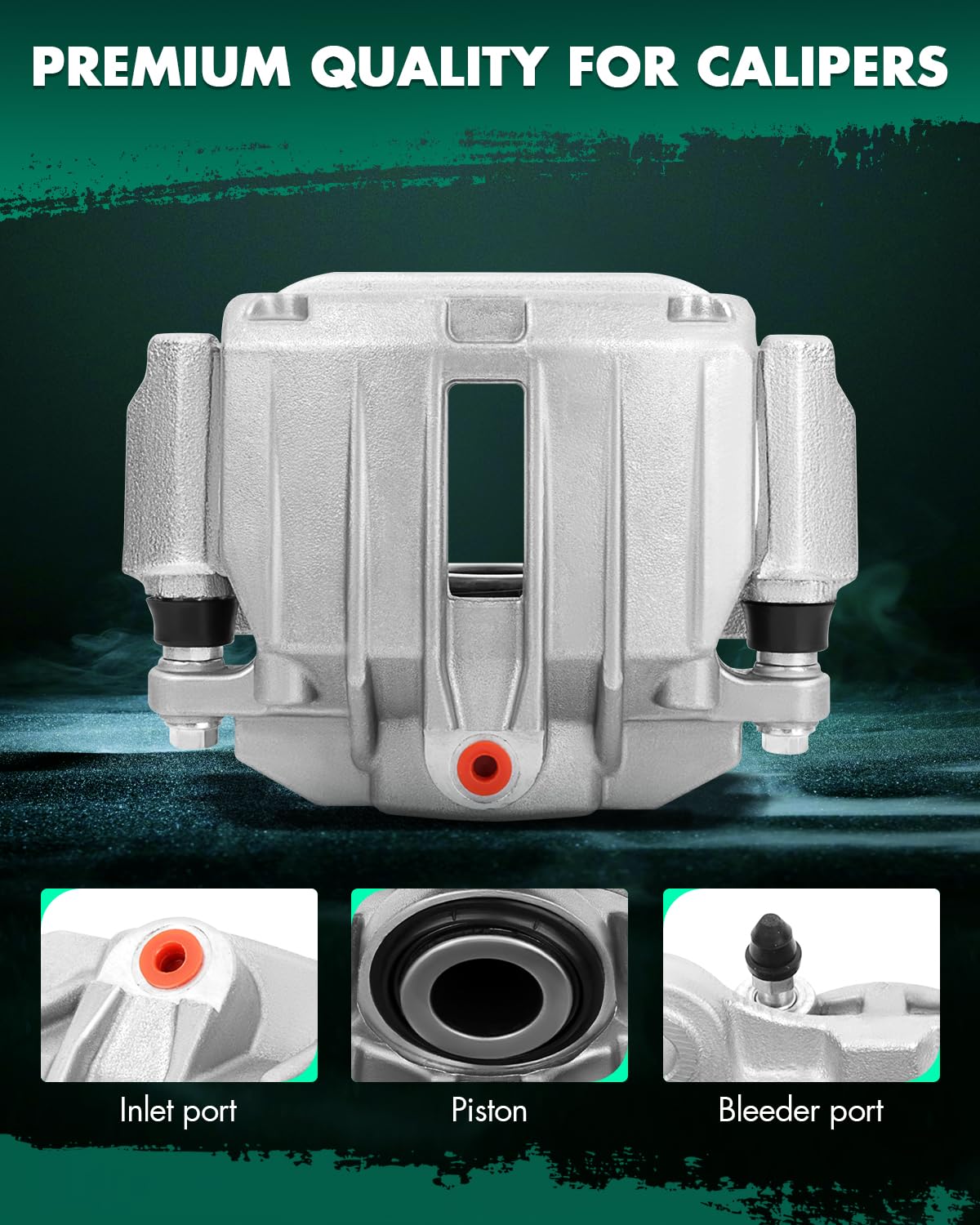 Scitoo 18-B4726 18-B4727 Rear Left & Right Brake Calipers W/Bracket For Cadillac For Deville,For Chevy For Astro/For Silverado 1