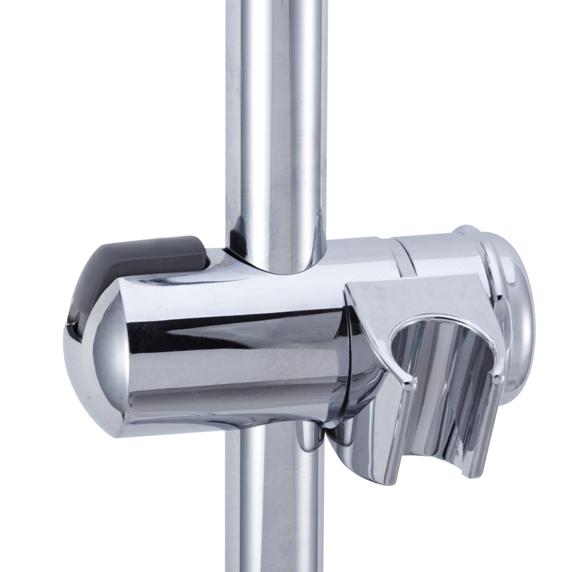 Dura Faucet Df-Sa300Cl-Cp Rv Adjustable Handheld Showerhead Shower Slide Bar (Chrome)
