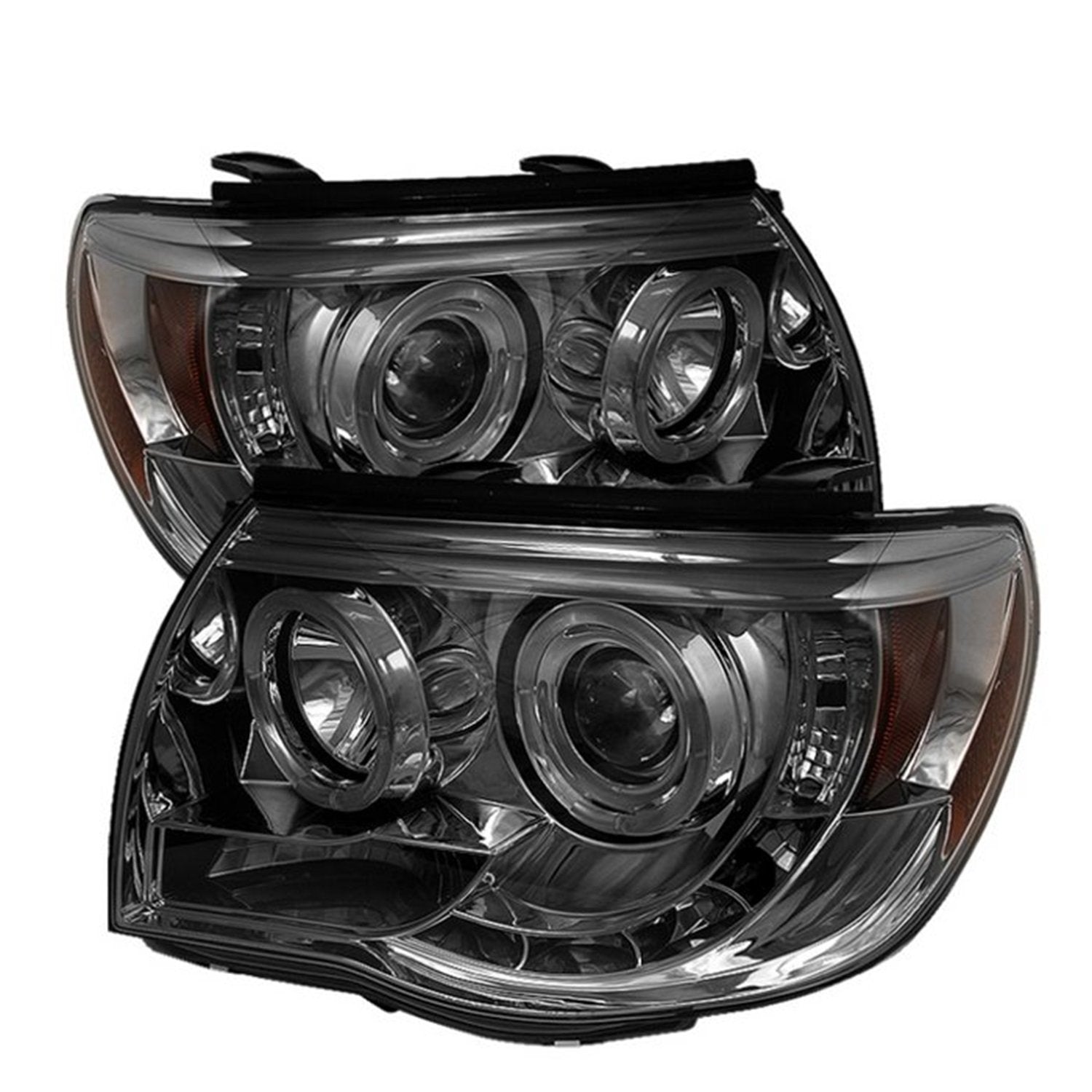 Spyder Auto Led Halo Projector Headlights Chrome/Smoked