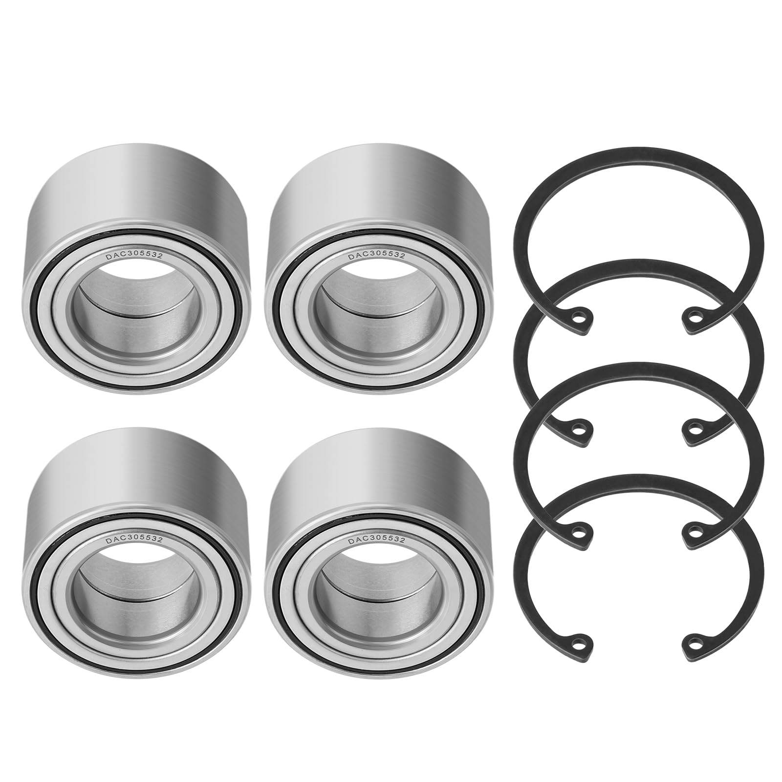Front & Rear Heavy Duty Wheel Bearing Kit For Yamaha Grizzly 700 660 550 Kodiak 700 450