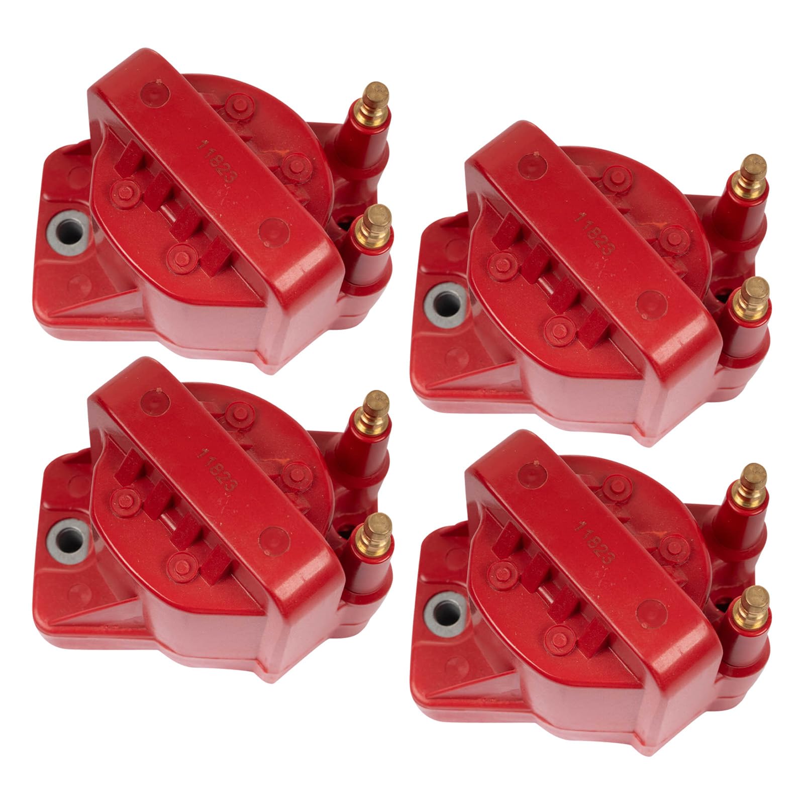 TRQ Ignition Coil Set Compatible with 1993 Cadillac Allante 1994-1999 DeVille 1993-1999 Eldorado Seville 1990-1995 Chevrolet Cor