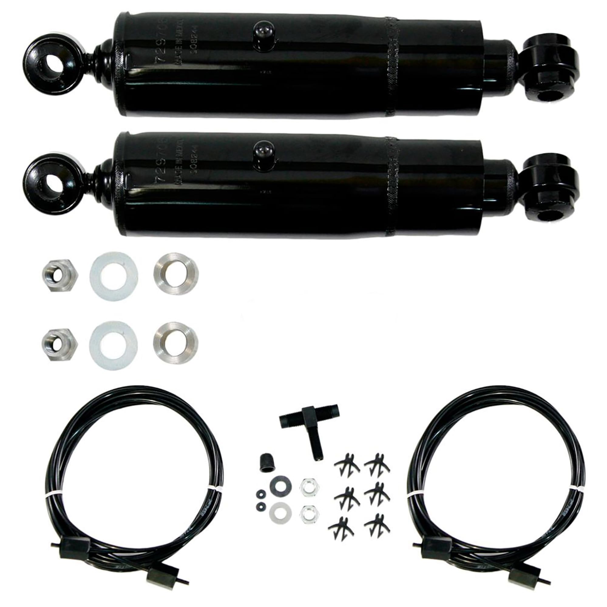 Gabriel 49110 Hijackers Rear Adjustable Air Shock Absorbers Fits Dodge 880, A100, Coronet, Dart, Lancer, Meadowbrook, Polara, Ch