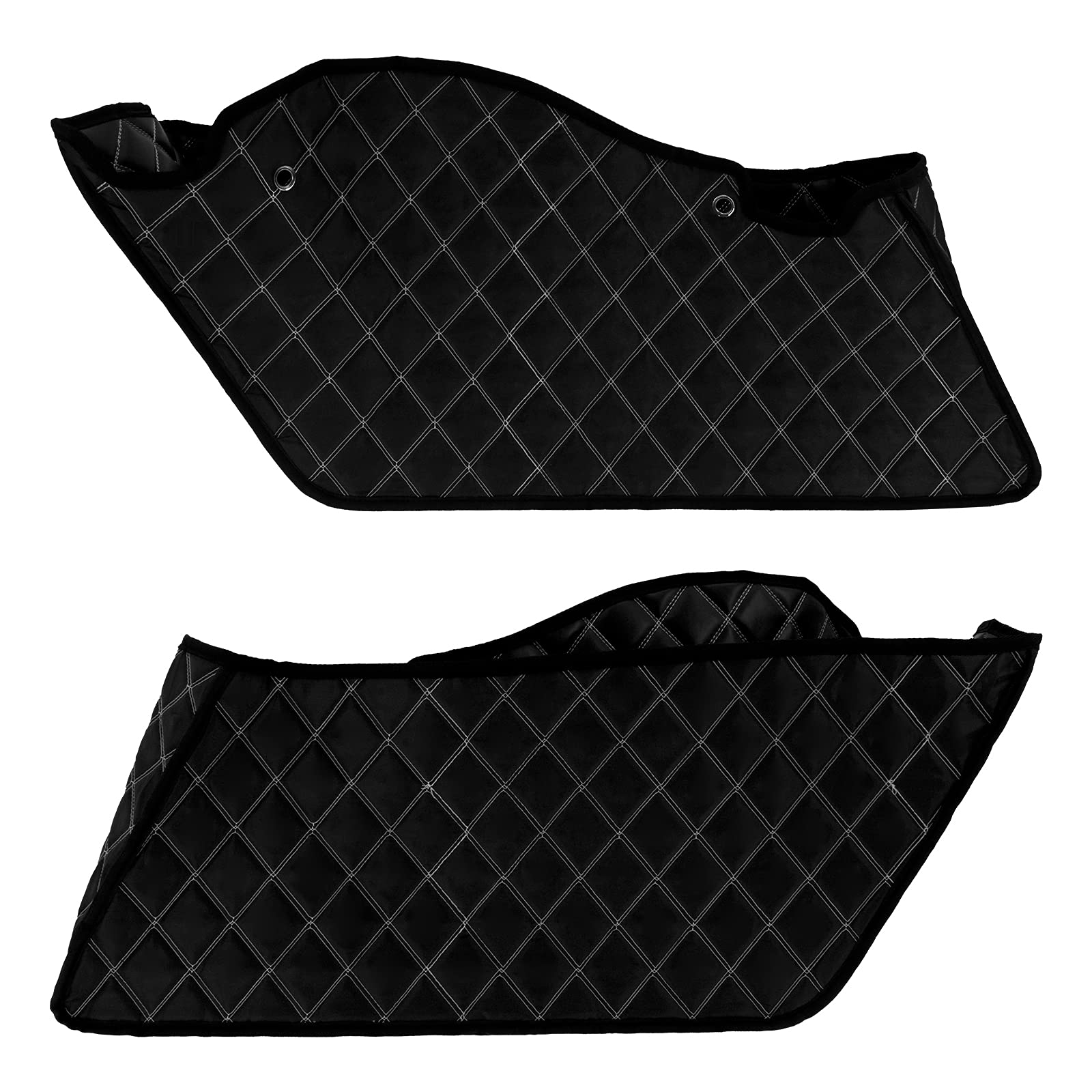 HCmotorku Motorcycle Drop-in Saddlebag Liners Non-Stretched Non-Tapered Fits for Harley Facotry Saddlebag Bottoms Touring Road K