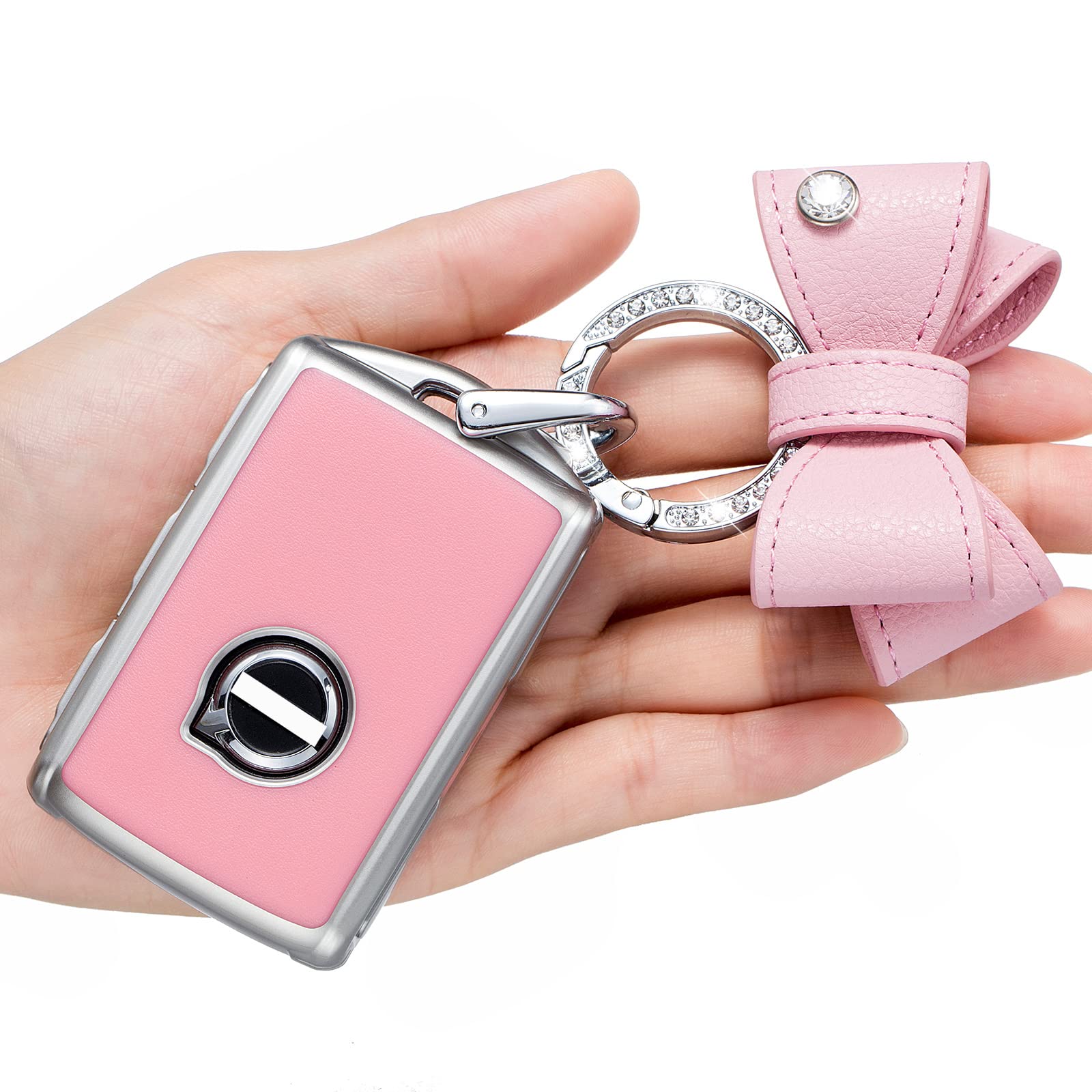 Lcxwzndy For Volvo Key Fob Cover