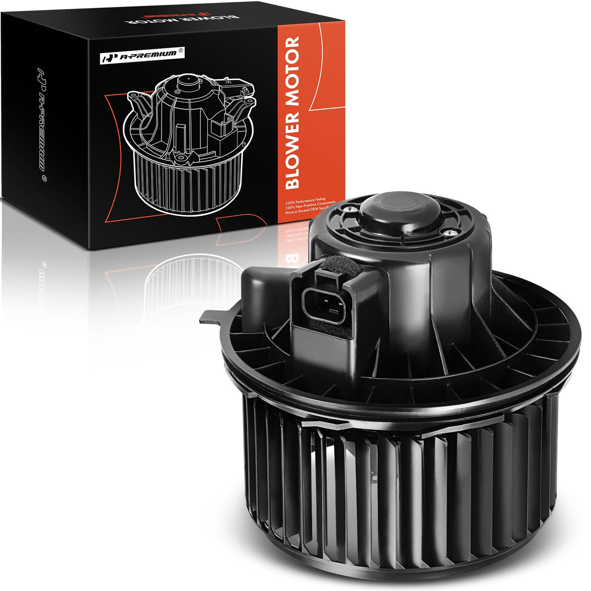 A-Premium Hvac A/C Heater Blower Motor With Fan Cage Replacement For Chevy, Gmc, Cadillac Vehicles - 1999-2002 Silverado 1500, Sierra 1500, Tahoe, Yukon, Escalade - Replace# 52400424, 89019321