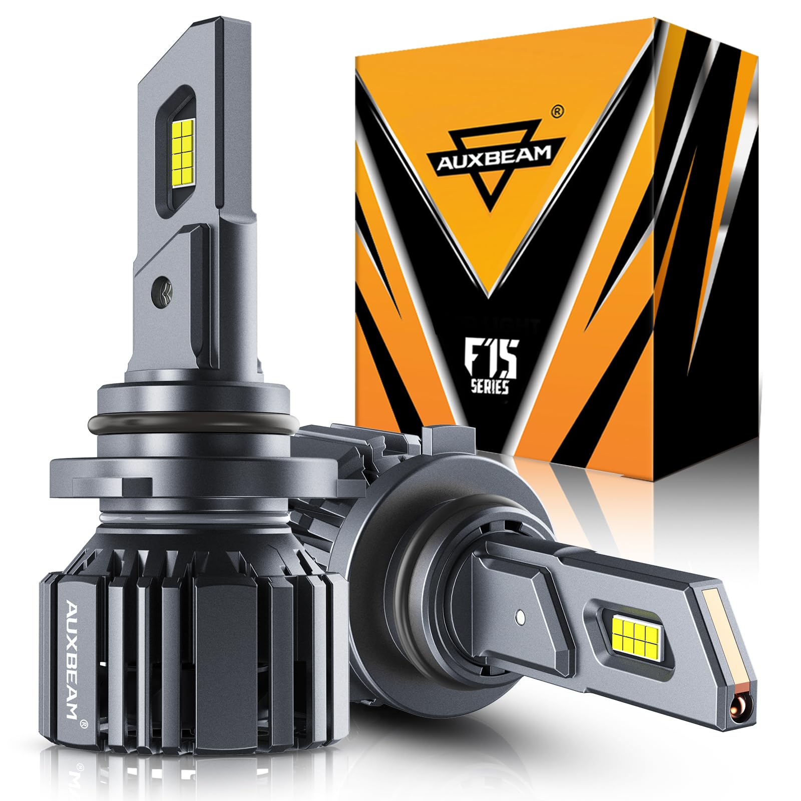 Auxbeam 9006 Hb4 Fog Light, F15 Series 20000Lm 9006 Powersport Light For Off-Road Use Or Fog Light-2 Pack