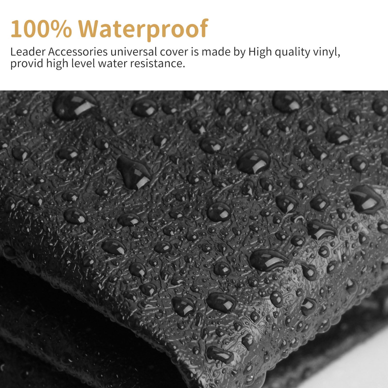 Leader Accessories 28''-30'' Spare Tire Cover Universal Fit for Trailer, RV, Car, Truck, SUV, Jeep, Camper Wheel, Waterproof Dus