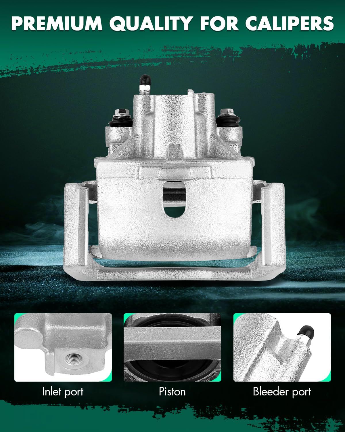 Scitoo Rear Right Brake Caliper With Bracket 18-B4836 Compatible For Chrysler Aspen 2007-2009 For Dodge For Durango 2003-2009 Fo