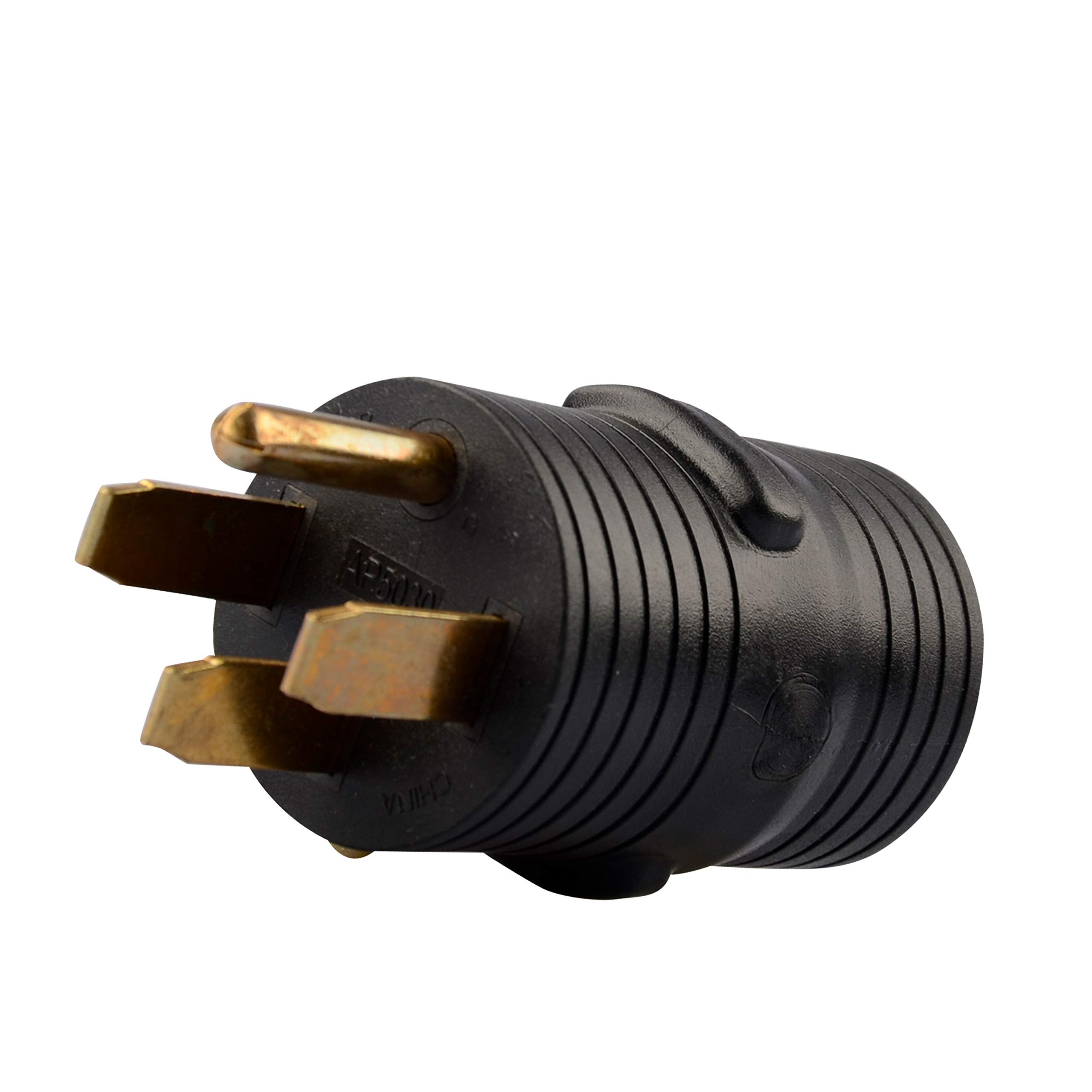 Rvguard Rv Plug Adapter 50 Amp Male (14-50P) To 30 Amp Female (Tt-30R)