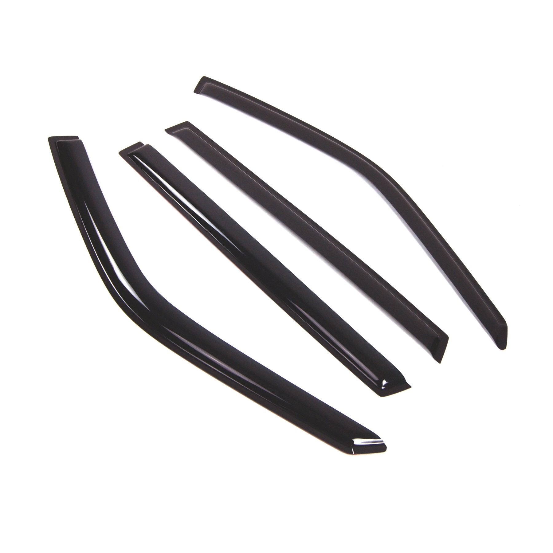 Tuningpros Outside Mount Window Vent Visors Rain Guards Compatible With Suzuki Xl-7 2001-2006 | Side Window Wind Deflectors Rain