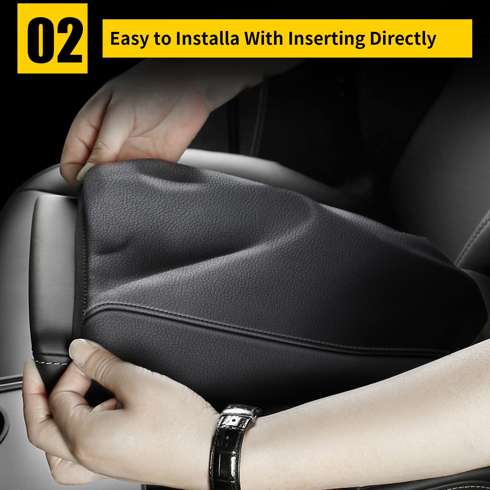 Aomsazto Armrest Covers For 2008-2012 Nissan Altima Beige