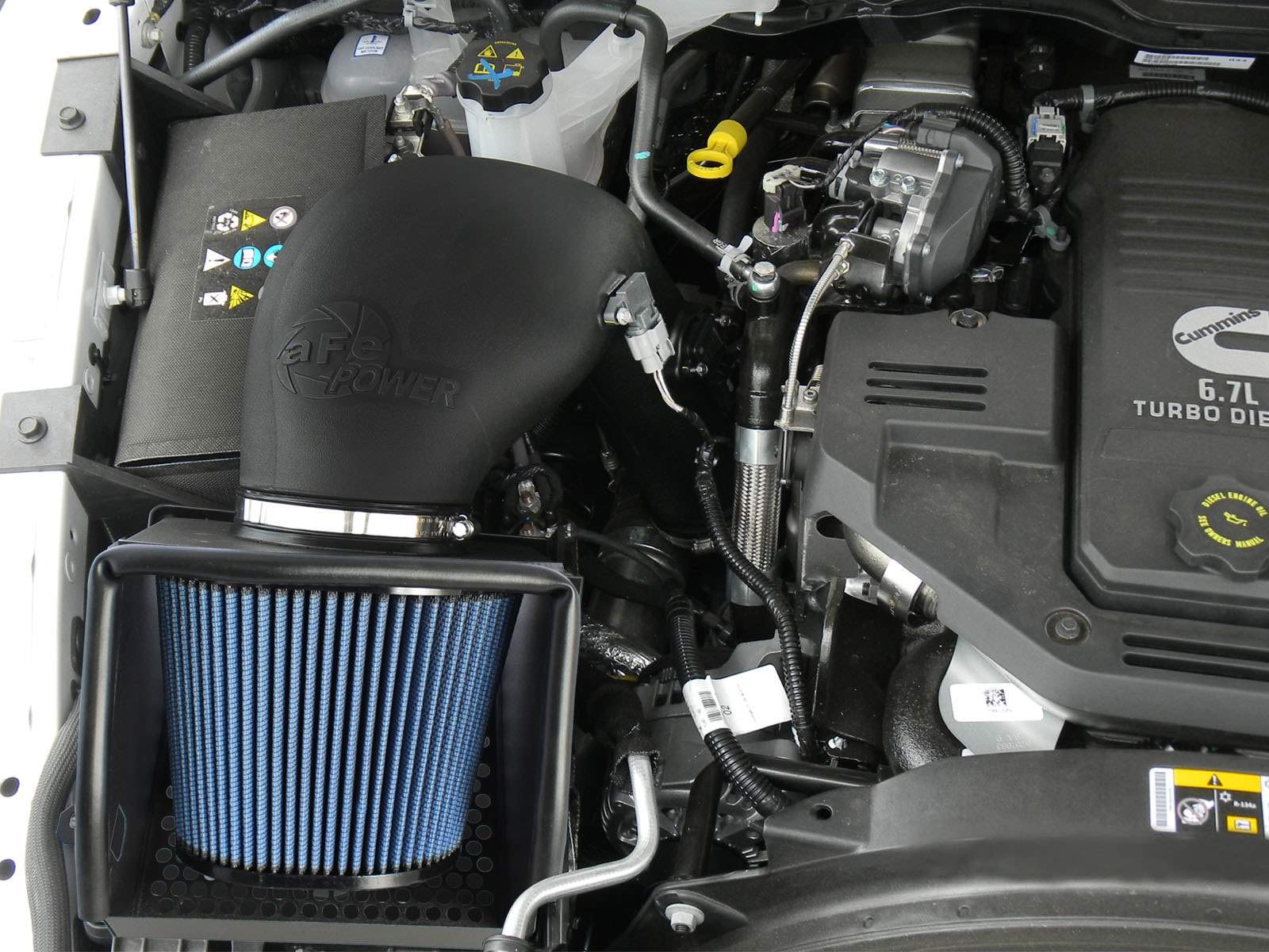 Afe Power Magnum Force 54-32412 Ram Diesel Trucks 13-14 L6-6.7L (Td) Performance Intake System (Oiled, 5-Layer Filter)
