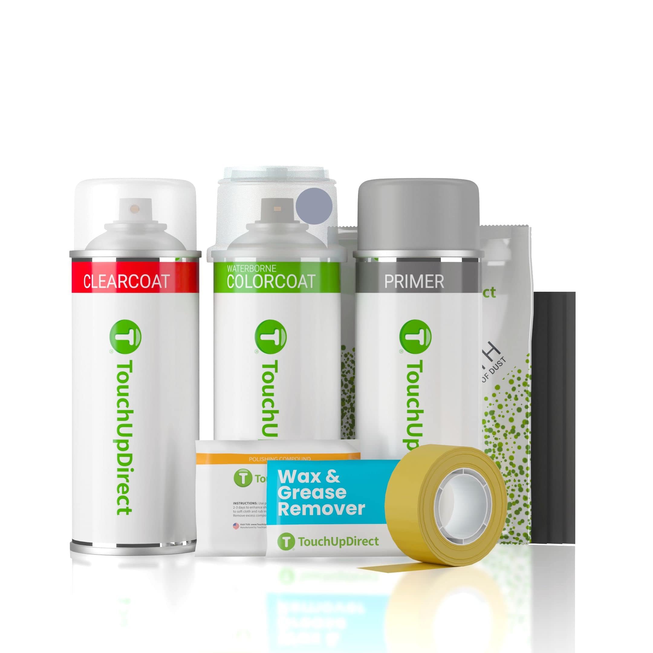 Touchupdirect B71/Wb71 Lime Rock Gray Compatible With Bmw Exact Match Touch Up Paint Aerosol - Platinum Kit