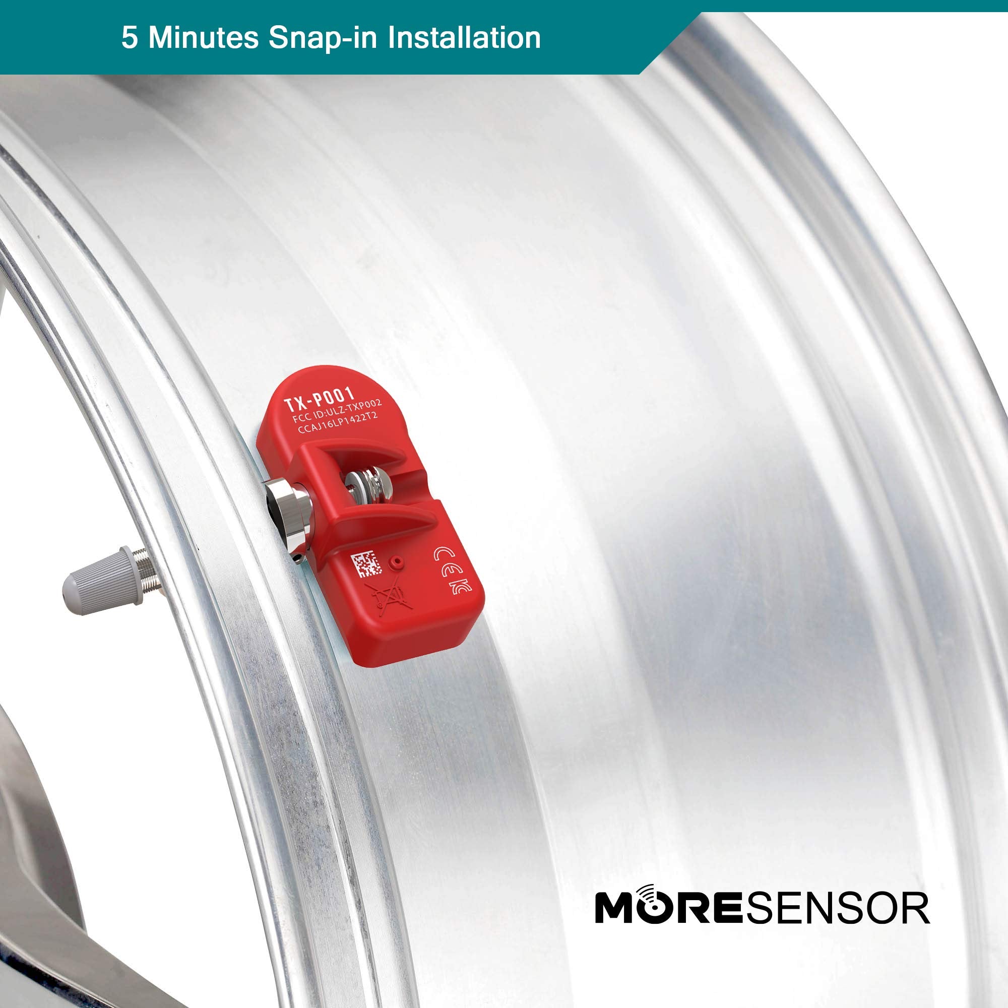 Moresensor Signature Series 315Mhz Tpms Tire Pressure Sensor 4-Pack | Compatible With Select Chrysler/Dodge Models | Replacement
