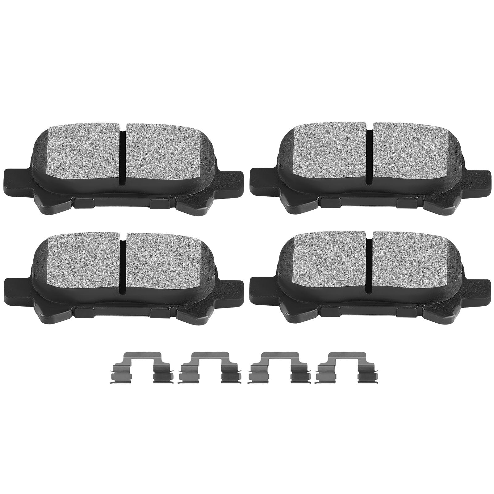 Ceramic Discs Brake Pads,Scitoo Rear Brake Pads Fit For 2000-2007 For Toyota Avalon,2000-2006 For Toyota Camry,1999-2008 For Toy
