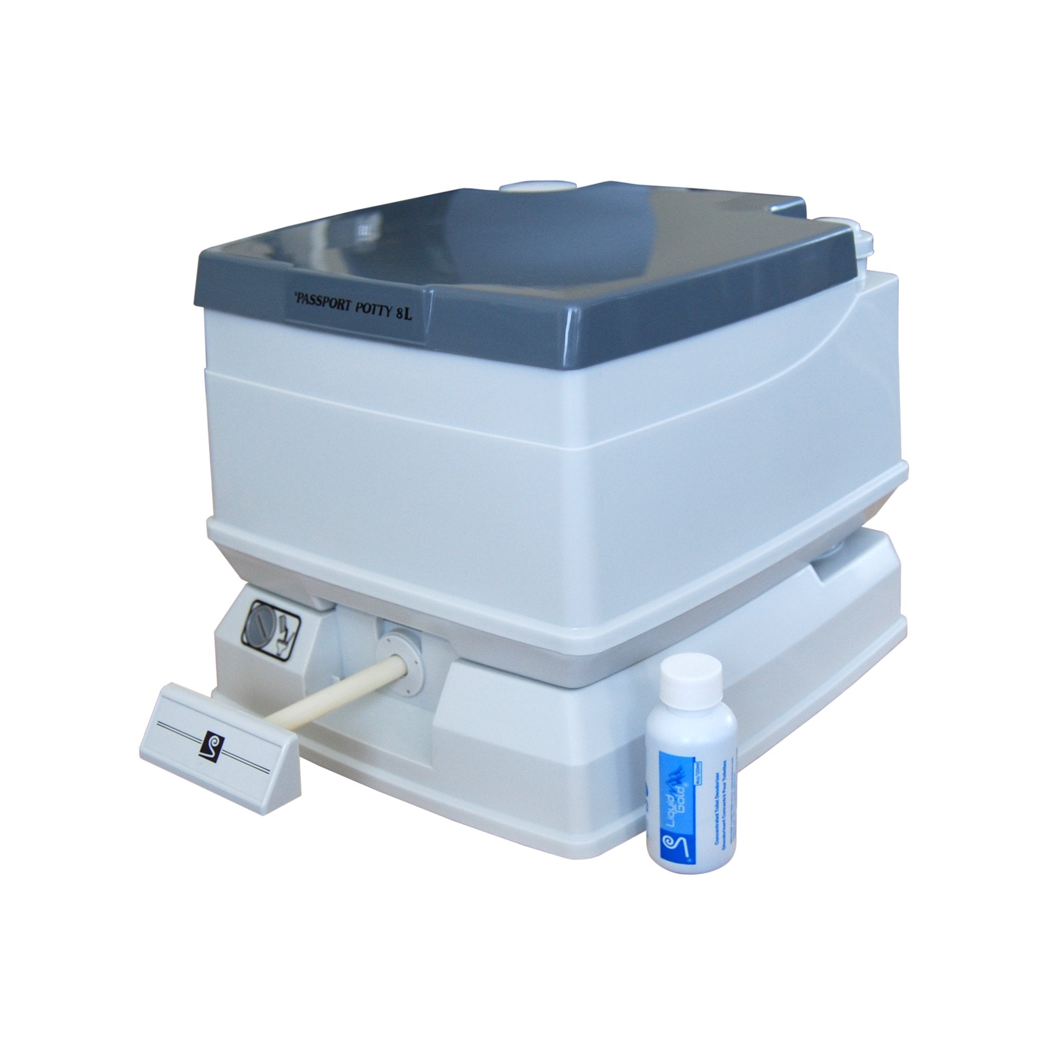 Sanitation Equipment Passport Potty 8 Liter, White