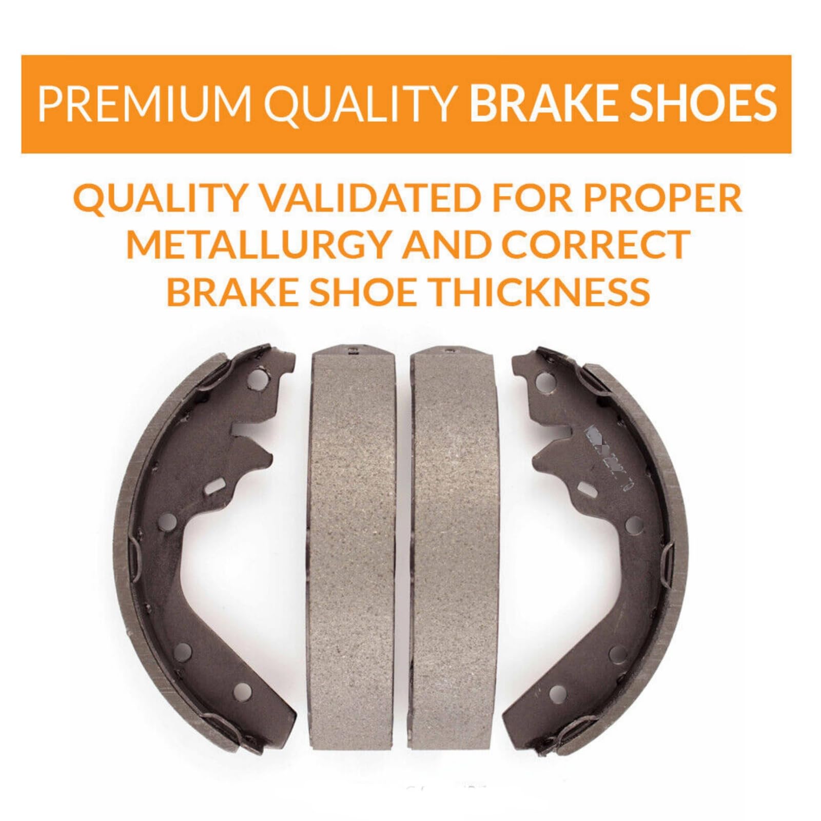 EXPPOWER Front Rear Ceramic Brake Pads And Drum Shoes Kit For Nissan Versa Note Micra modles