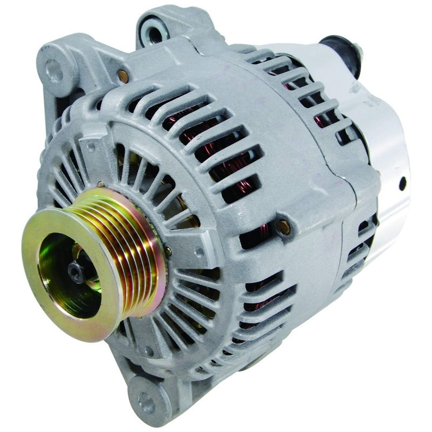 LUCAS ALTERNATOR 11191 COMPATIBLE WITH KIA AMANTI SORENTO V6 3.8L 2007-2009 HYUNDAI AZERA V6 3.3L 3.8L 2007-2011 373003C120 3730