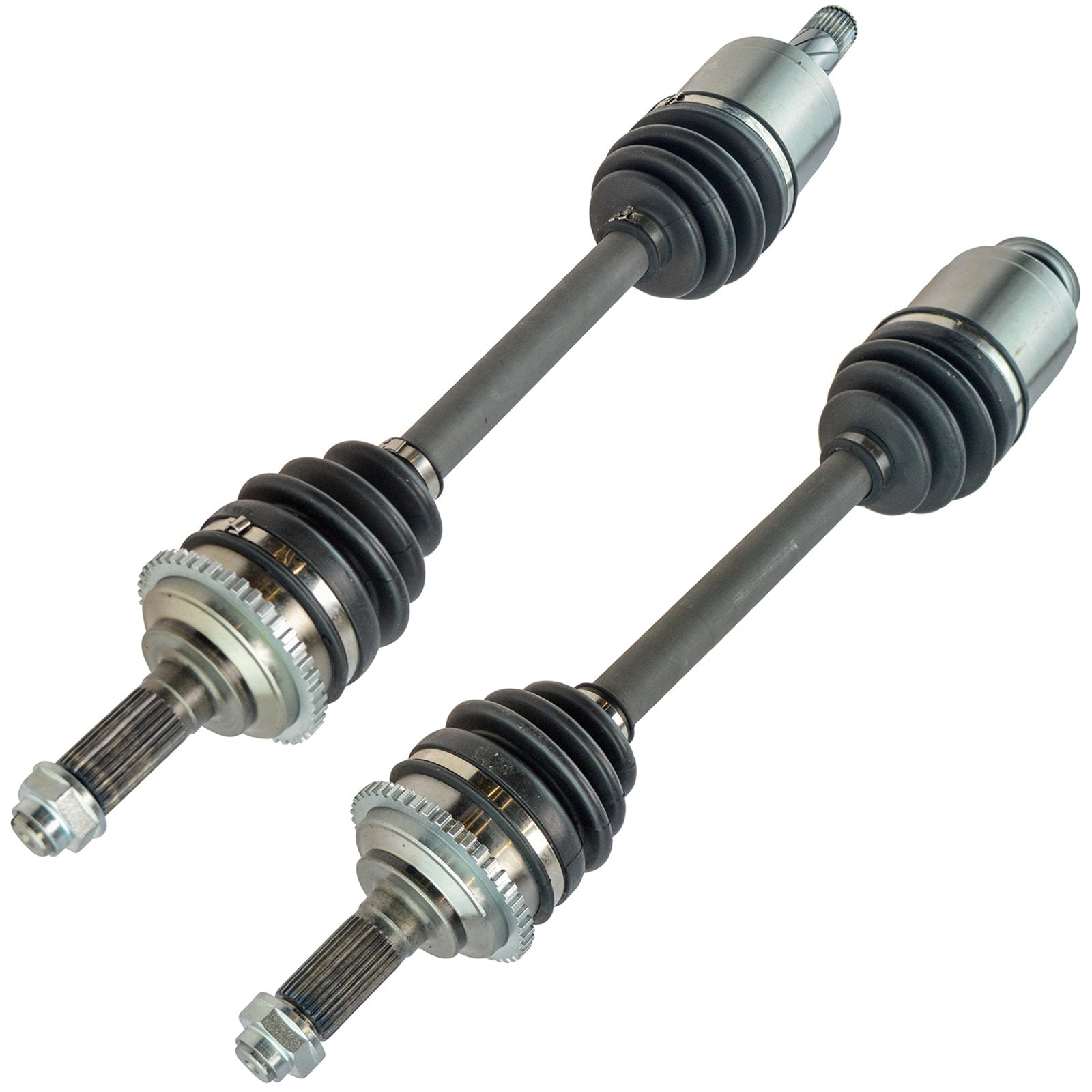 Trq Front Cv Axle Shaft Assembly Set Compatible With 2006-2009 Ford Fusion 2003-2008 Mazda 6 Mercury Milan