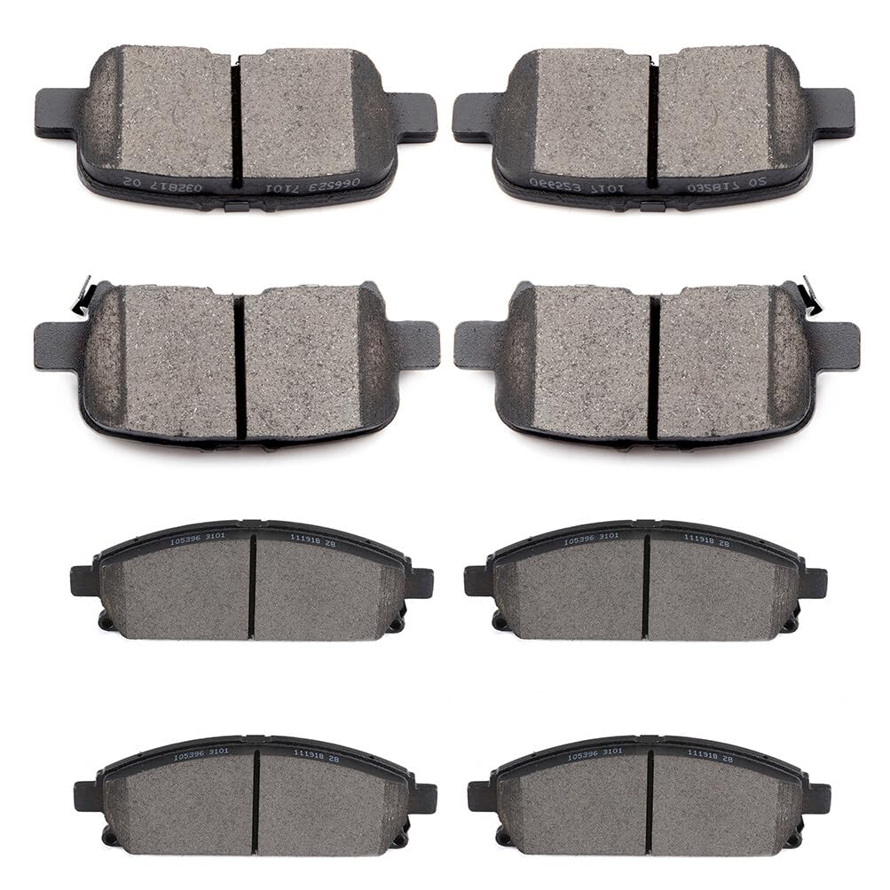 Scitoo D865 D855 Front Rear Brake Pads Sets Fit For Acura Mdx 2003 2004 2005 2006