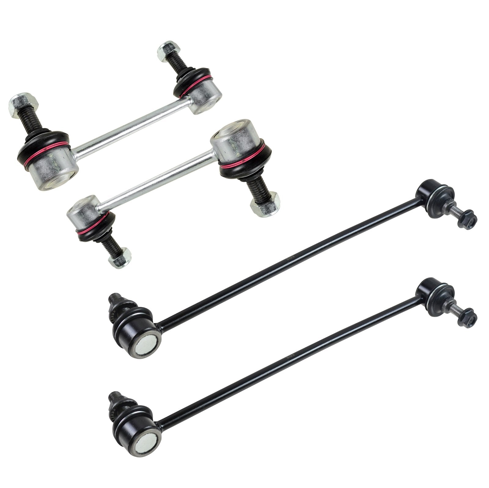 Trq Front & Rear Sway Bar Stabilizer Link Set Compatible With 2001-2009 Volvo S60 1999-2006 S80 2001-2007 V70 2003-2007 Xc70 200