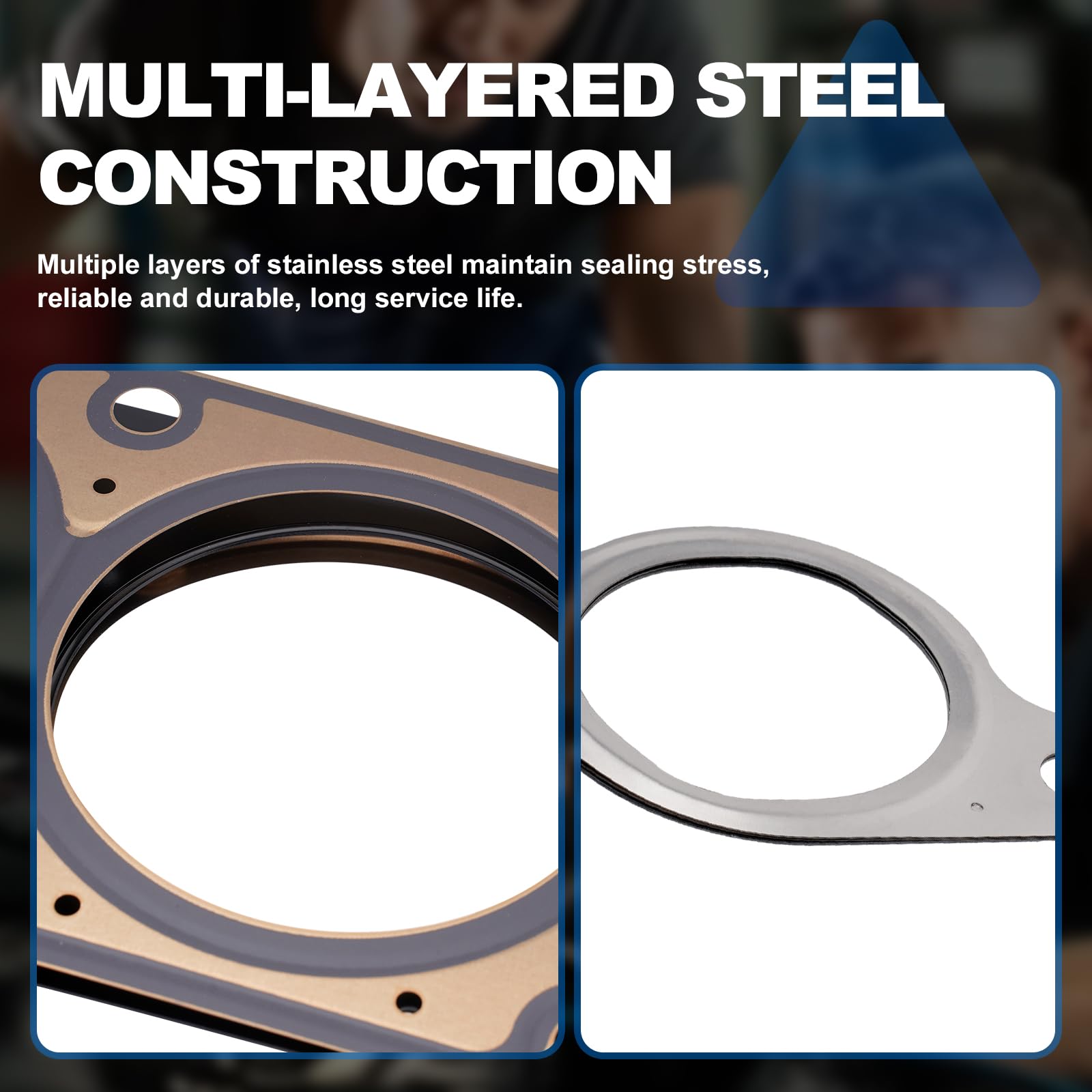 MLS Full Cylinder Head Engine Gasket Set Compatible with 2002-2011 Chevy Silverado Tahoe Avalanche Express Suburban, GMC Sierra