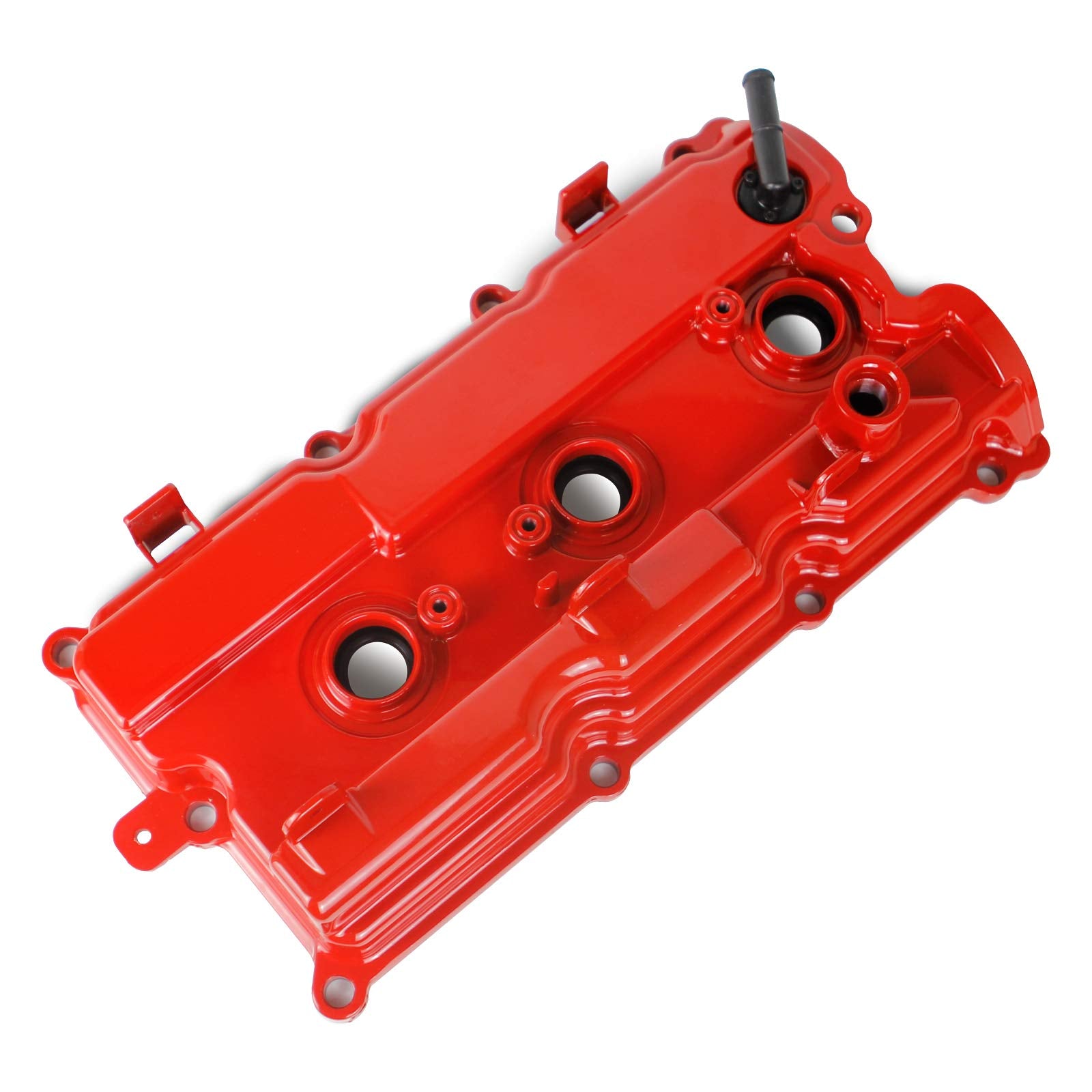 Mitzone Upgrade Aluminum Valve Covers Front & Rear Compatible With 2002-2009 Nissan Altima Maxima Murano Quest Infiniti I35 Vq35