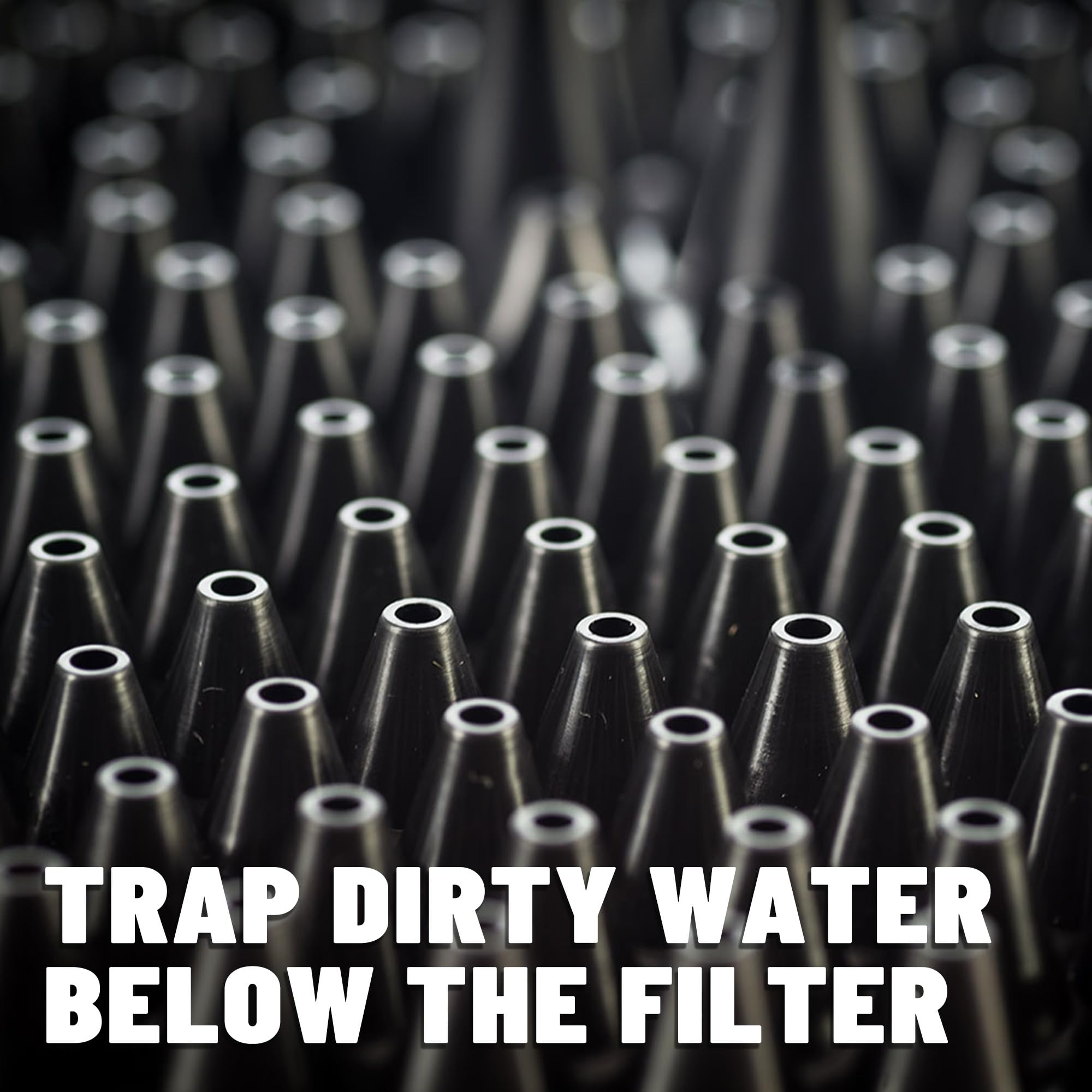 Chemical Guys Cyclone Dirt Trap Car Wash Bucket Insert Black Color (2 Pack) - Dirttrap01_02