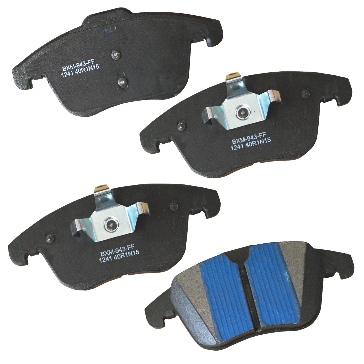 Bendix Premium Sbm1241 Semi-Metallic Front Brake Pads For Jaguar S-Type 2006, Vanden Plas 2009-2006, Xf 2010-2009, Xf 2014-2013,