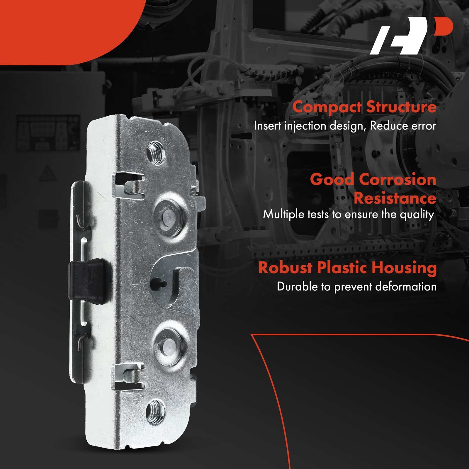 A-Premium Rear Tailgate Trunk Latch Lock Actuator Compatible with Dodge & Ram Vehicles - Ram 1500/2500/3500 2003-2010, 1500/2500/3500 2011-2016, Pickup - Left or Right Side, Replace# 55275952AC