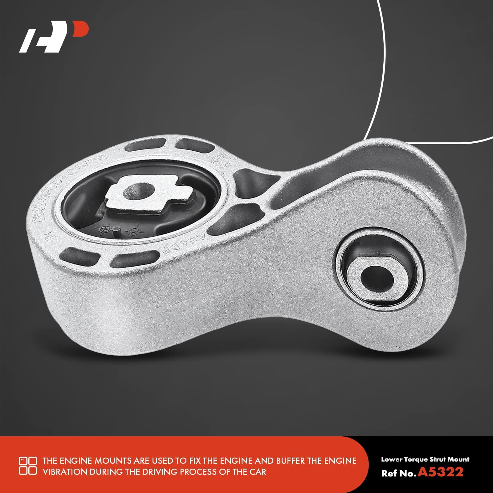 A-Premium 3PCS Engine Motor Mount Transmission Mount and Torque Strut Mount Kit Compatible with Ford Focus 2008 2009 2010 2011,