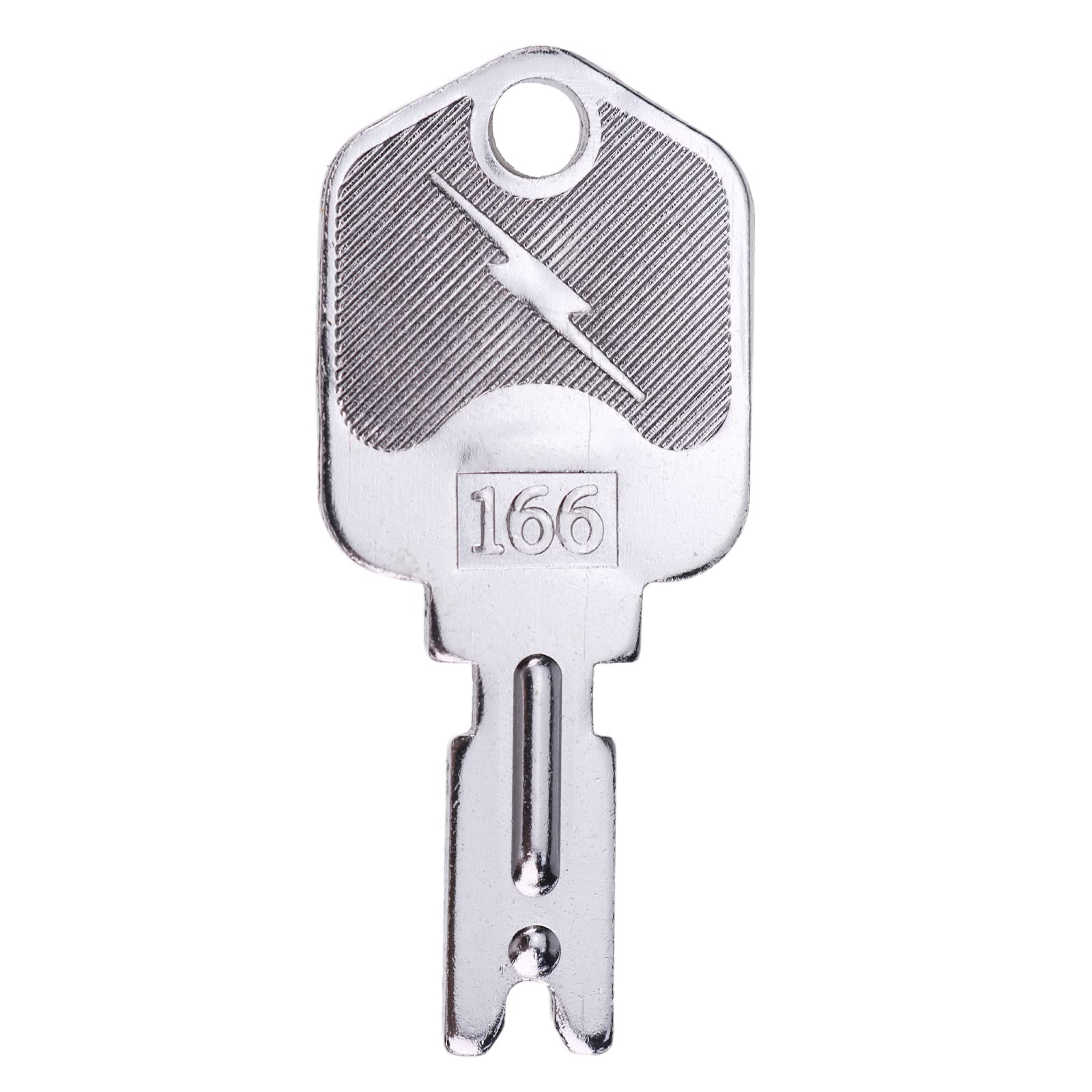 Ztuoauma 10X Ignition Keys 166 For Clark Yale Hyster Komatsu Gradall Gehl Crown 186304 51335040 A214062 1430 Hyster Forklift