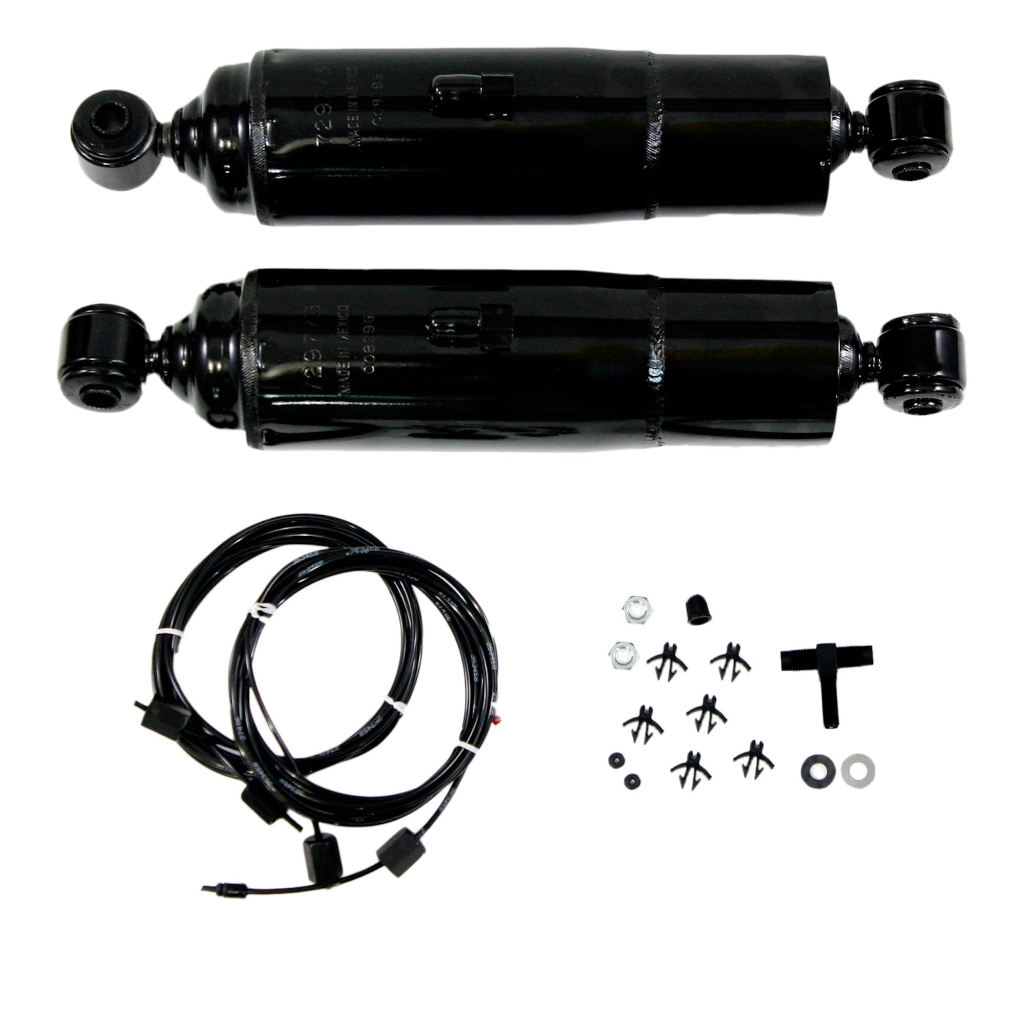 Gabriel 49212 HiJackers Rear Adjustable Air Shock Absorbers Fits Chevrolet G10, G20, G30; Dodge B100, B150, 1500, B200, B250, B2