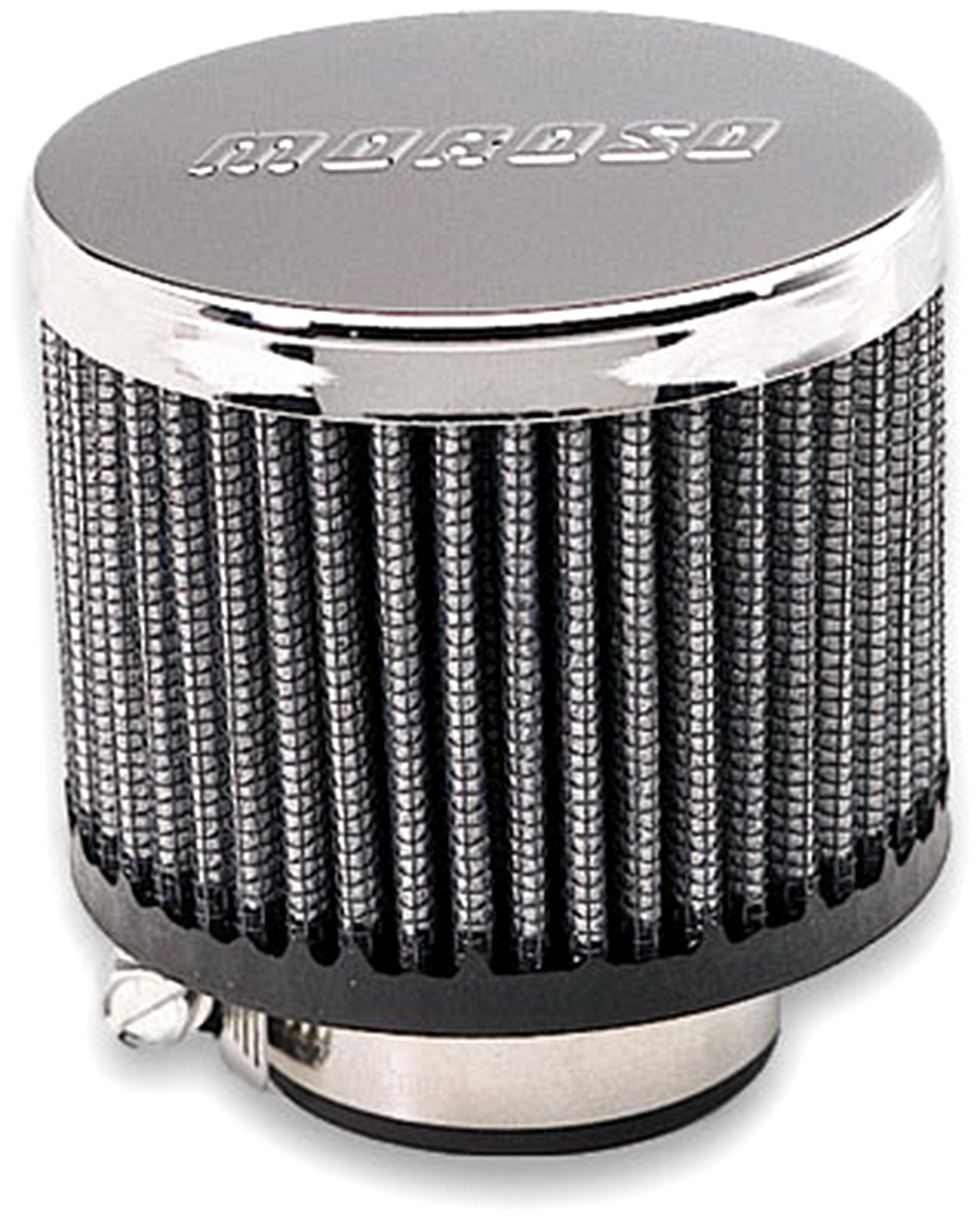 Moroso Valve Cover, Breather, Clamp-On, No Hood