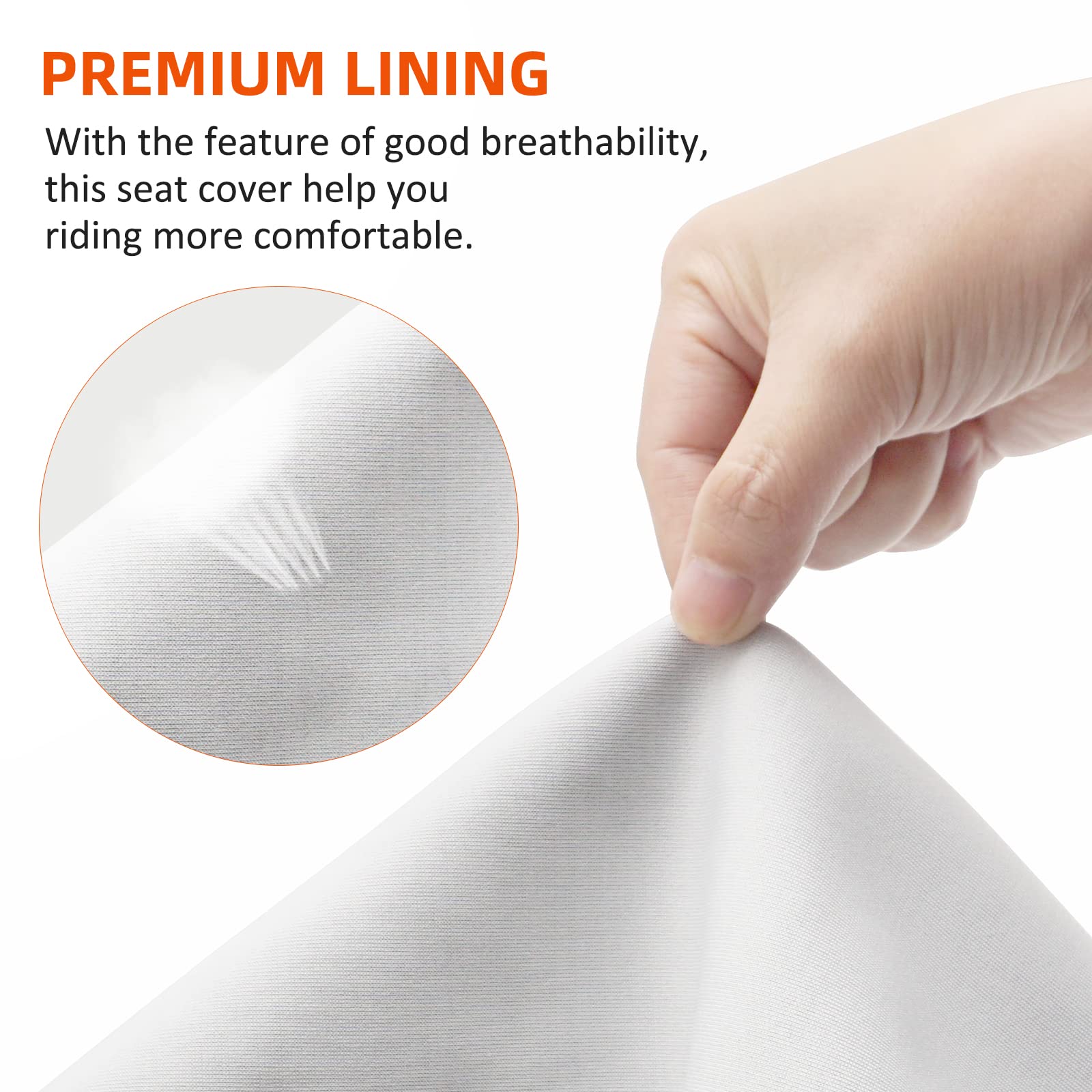 M Mati Atv Seat Cover Leather Compatible With Polaris Sportsman 500 400 300 700 450 600 800 Mv7 Hawkeye 2005-2014, Mpn# 2683434-