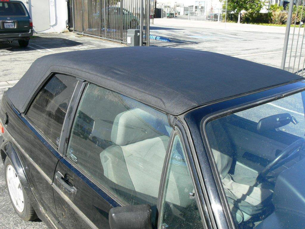 Sierra Auto Tops Convertible Top for Volkswagen Cabrio 1980-1993, Black Vinyl