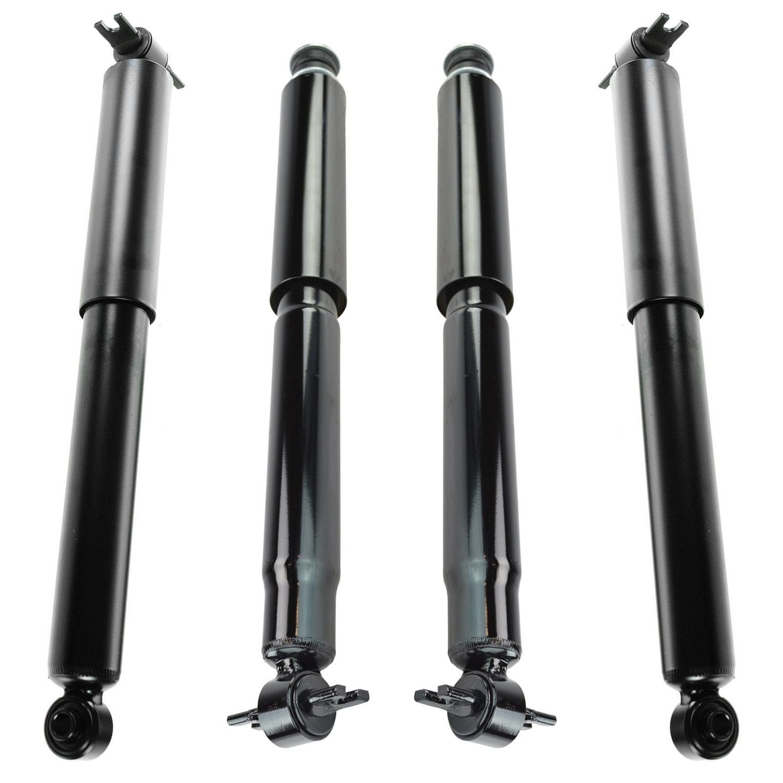 Trq Front And Rear Shock Absorber Set Compatible With 1997-2006 Jeep Wrangler