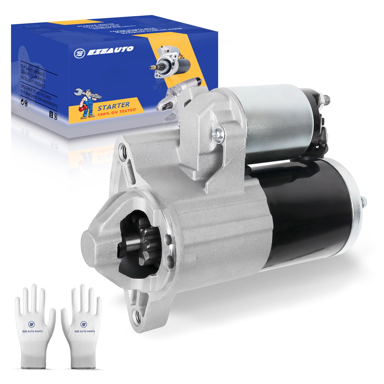 Ezexpreze 17948 New Starter Motor Replacement for 2009-2020 Dodge Durango Ram 1500 2500 3500 4000 Jeep Commander Grand Cherokee 