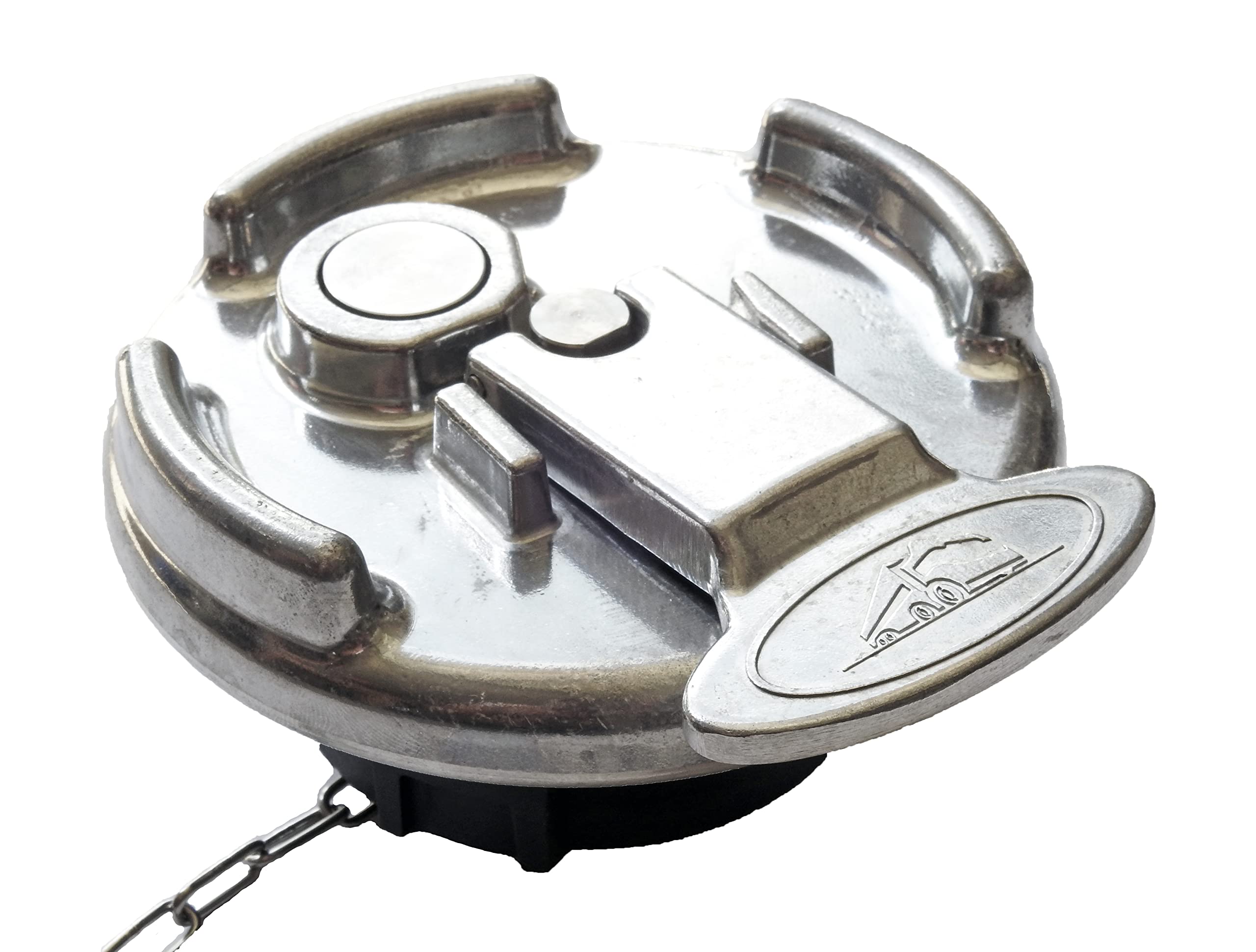 Road King Truck Parts Non-Locking Aluminum Lever Style Diesel Fuel Cap for Peterbilt