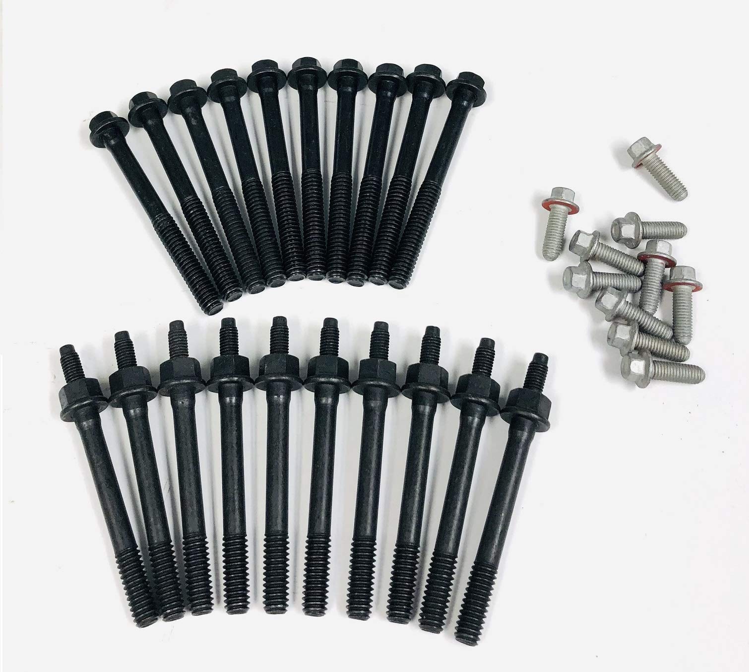 Main Cap Bolt kit Compatible with 2000-15 GM LS1 LS2 LS6 LS7 LS9 Engines 12560273 12560272 12556127