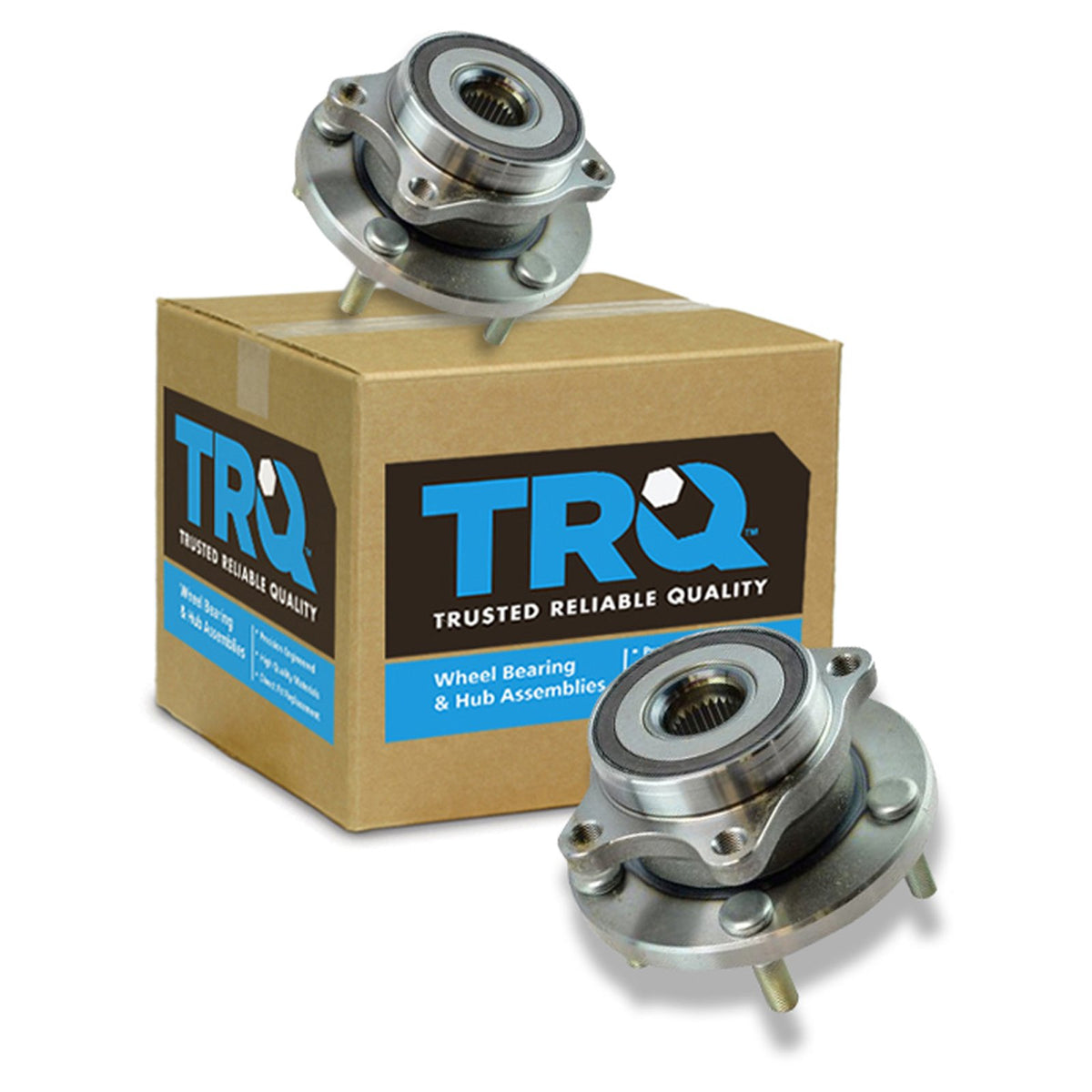 Trq Front Wheel Hub Bearings Assembly Set Compatible With 2019 Subaru Ascent 2019-2021 Forester 2004-2014 Impreza 2015-2020 Lega