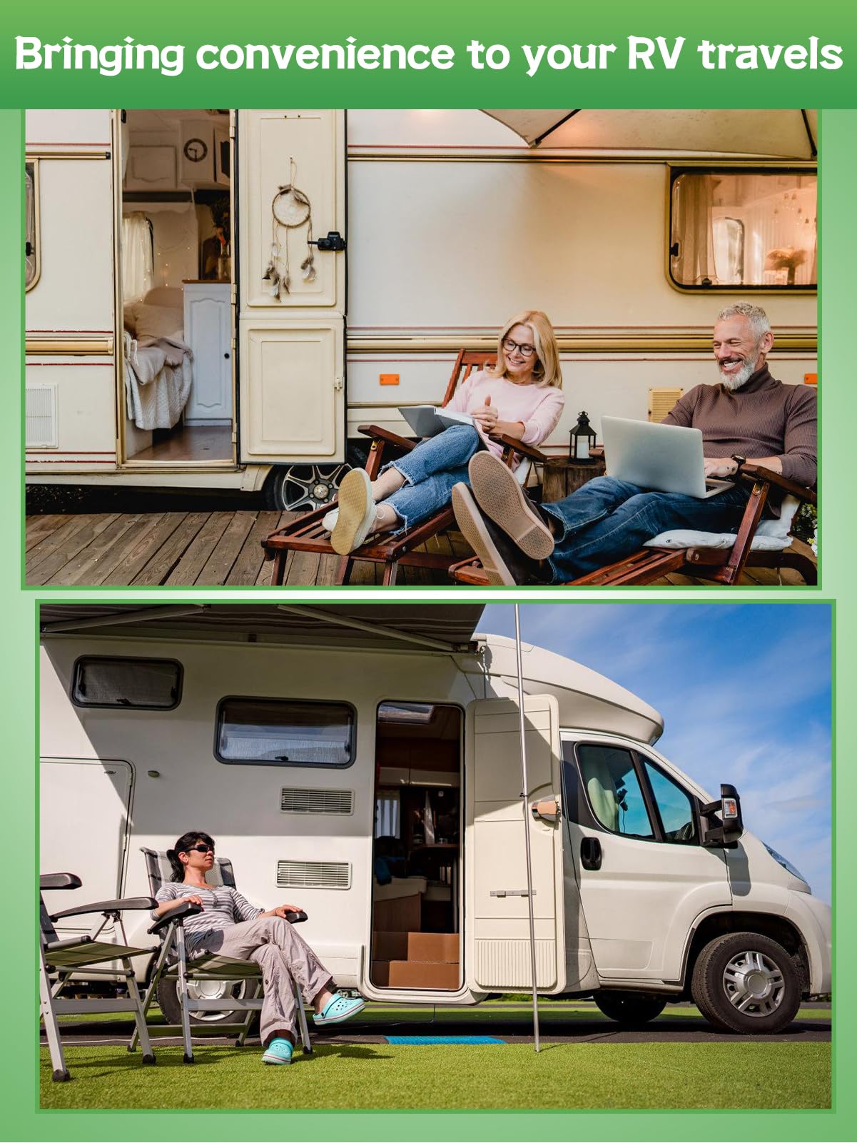 RV Magnetic Door Catch with Adhesives - Easy to Install Camper Trailer Door Holder, Sturdy Stopper for RV Accessories, 1 Pack