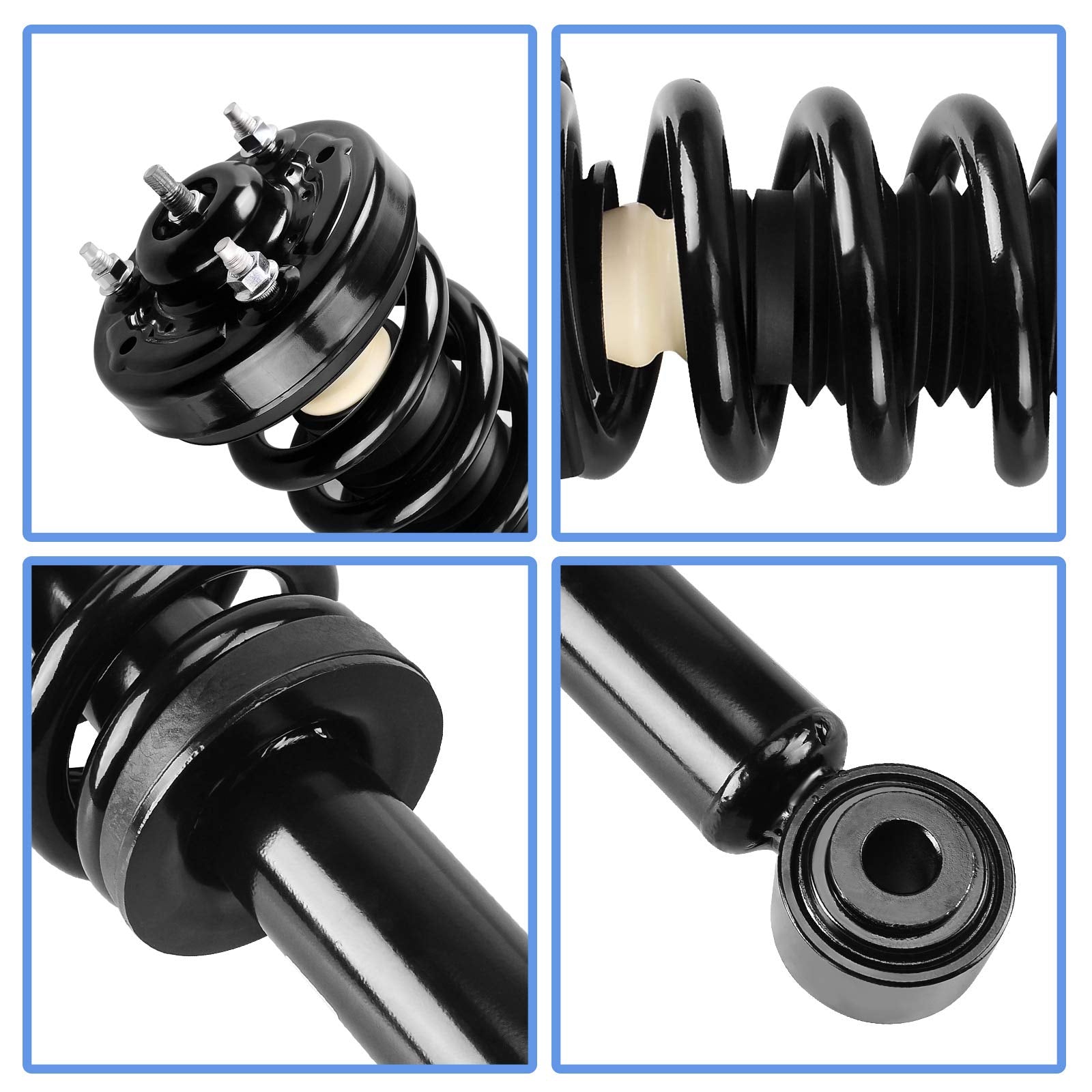 Yitamotor Front Complete Struts Shocks Suspension Compatible With 2009-2013 Ford F150 4Wd