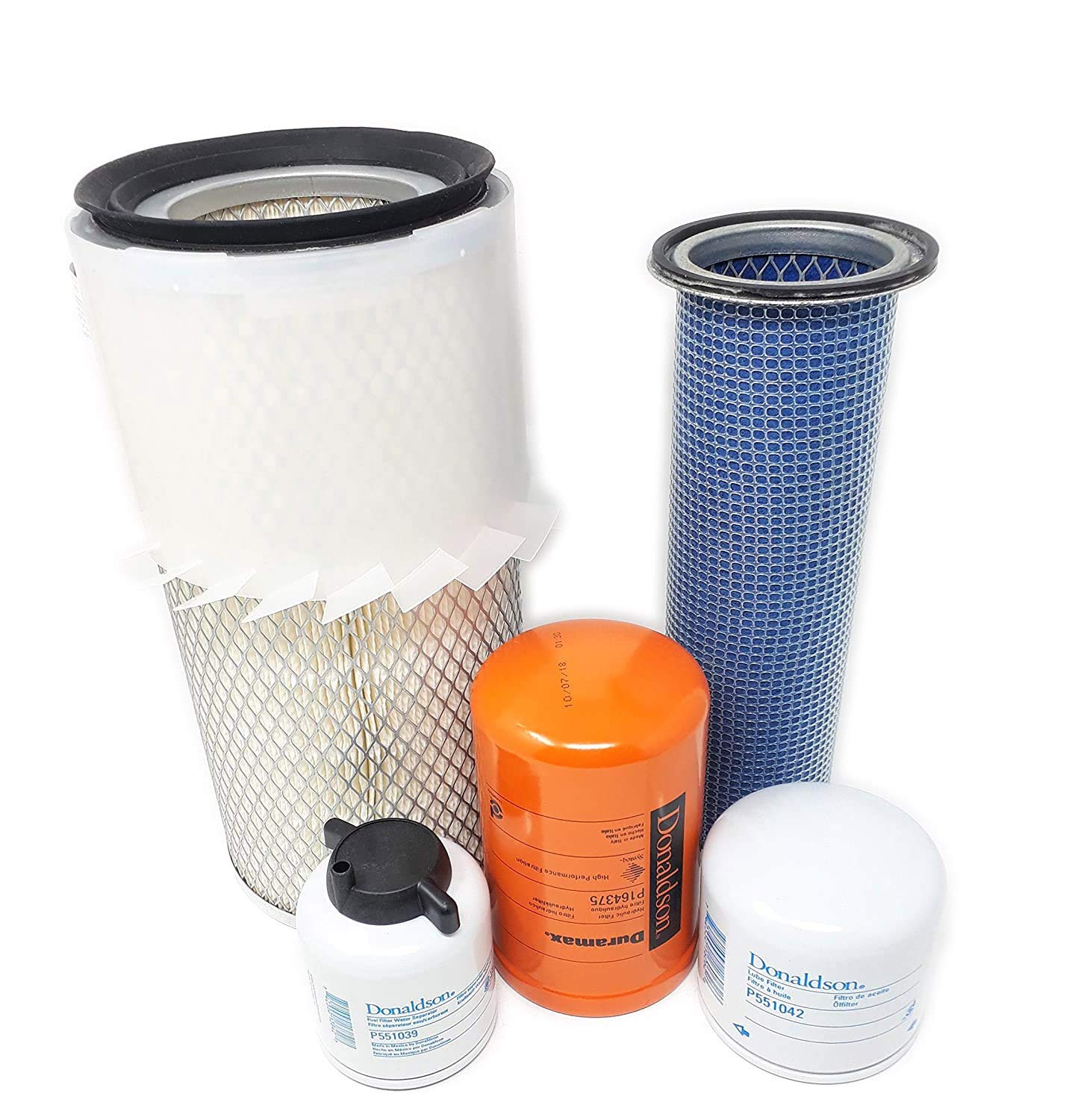 Cfkit Maintenance Filter Kit Compatible With Bobcat S220 S250 S300 S330 S250 T300 A300 Skid Steer